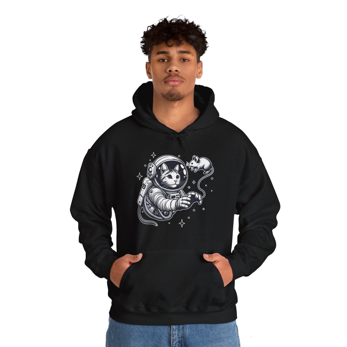 Astronaut Cat Hoodie