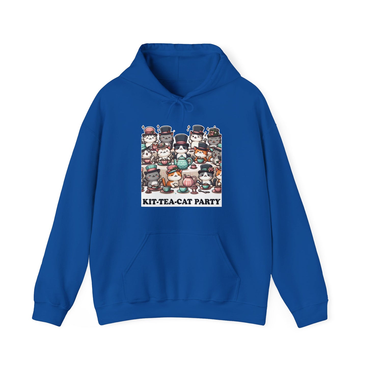 Kit-Tea-Cat Party Hoodie
