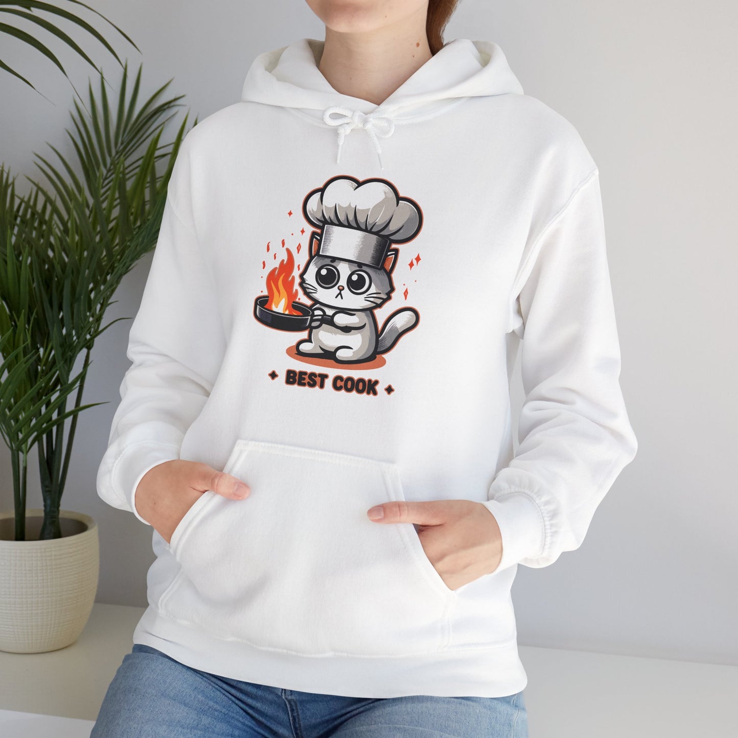 Best Cook Cat Hoodie