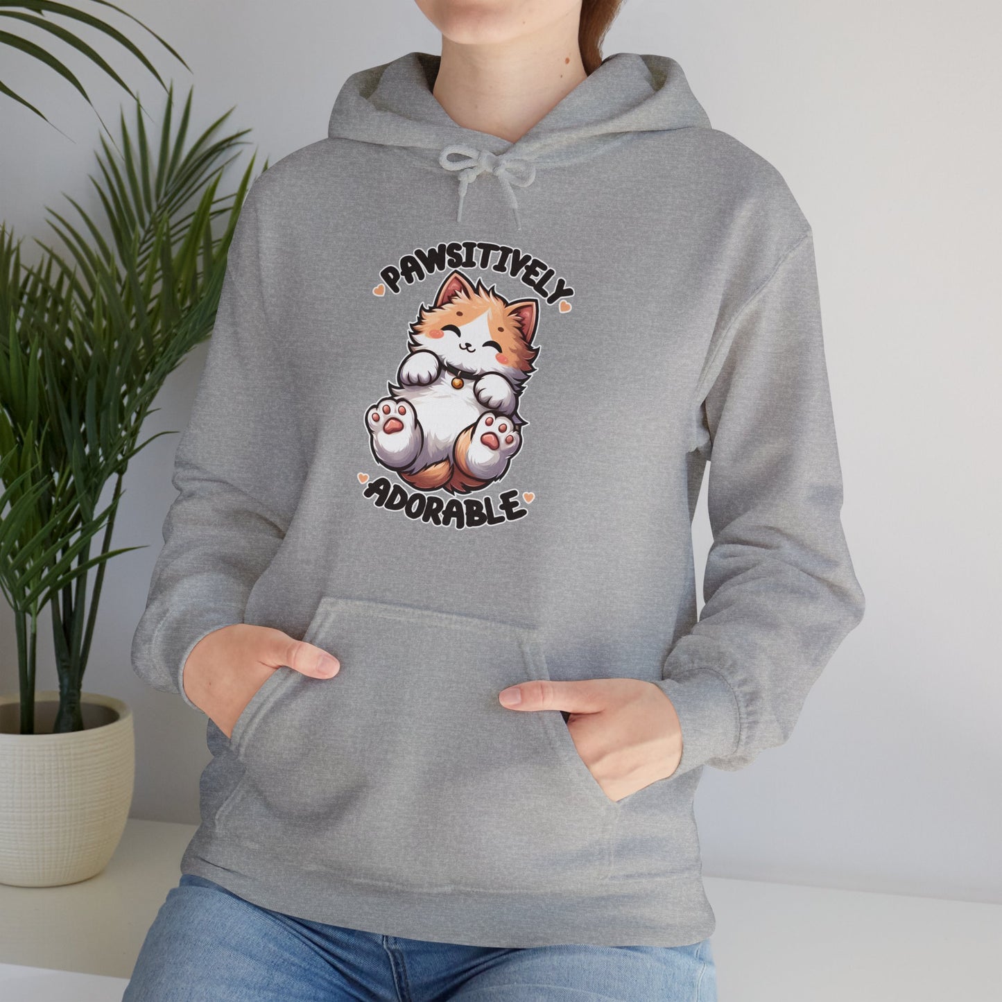 Paw-sitively Adorable Gender-Neutral Hoodie