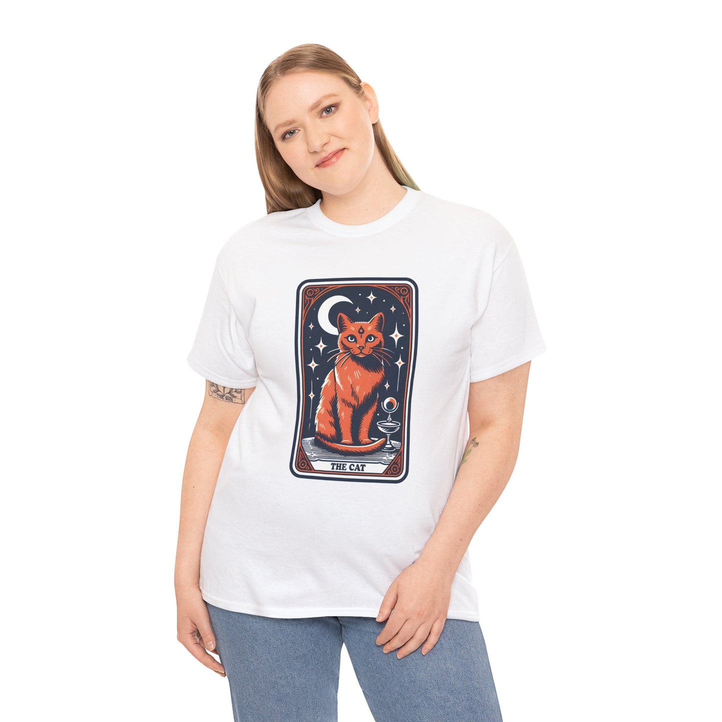 Cat Tarot Card T-Shirt