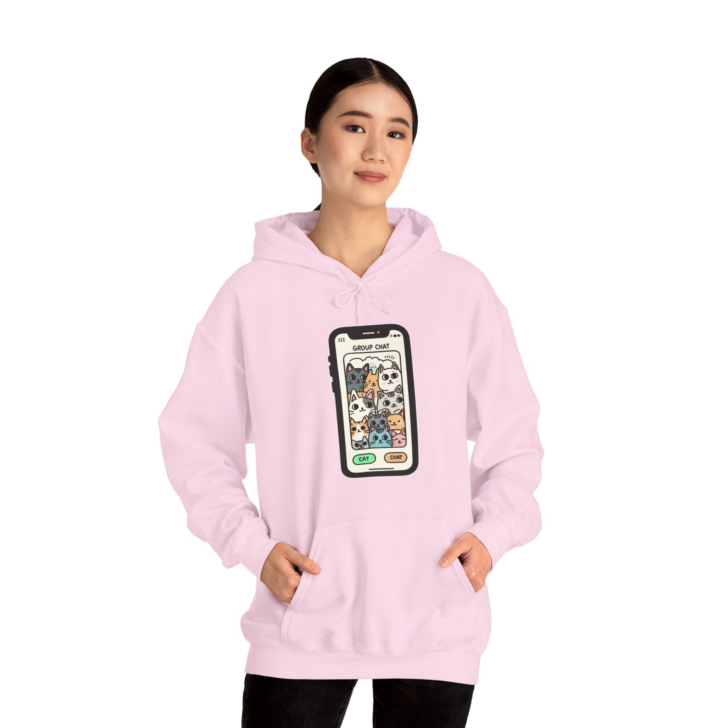 Group Chat Gender-Neutral Hoodie
