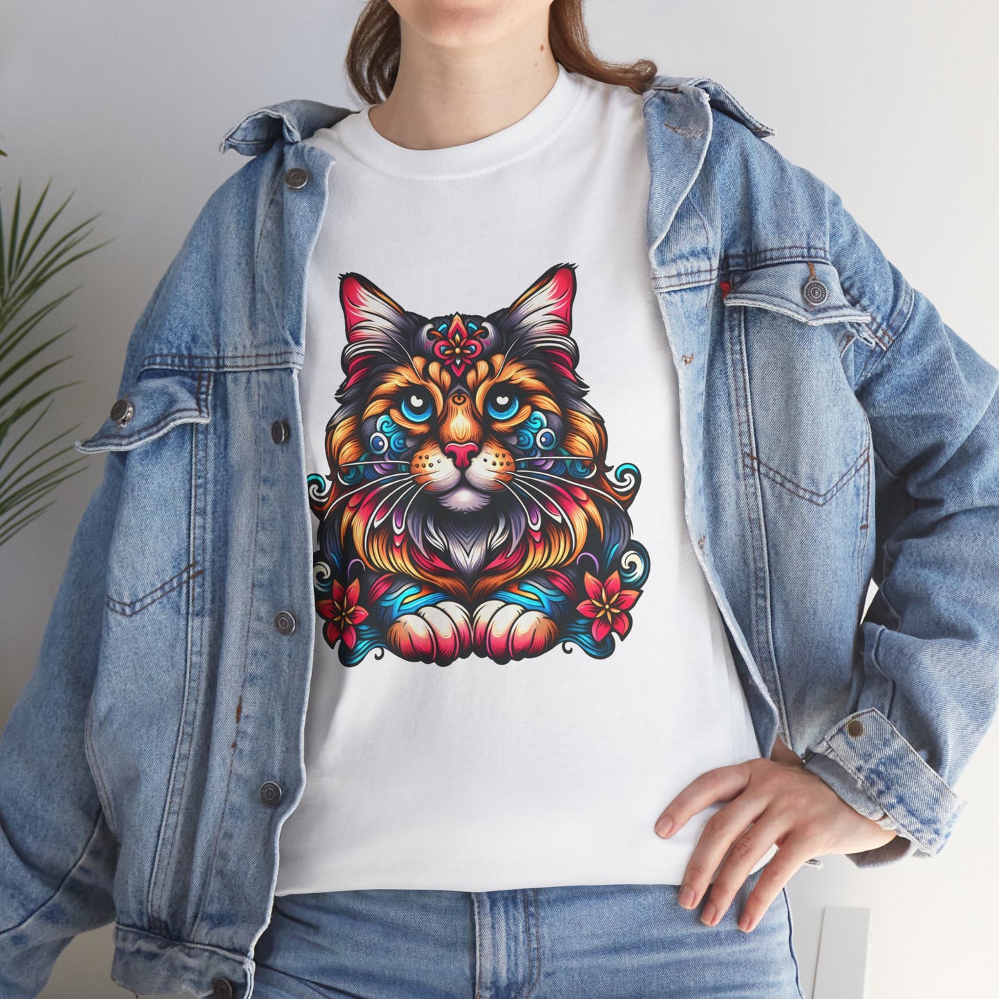 Tattoo Cat T-Shirt