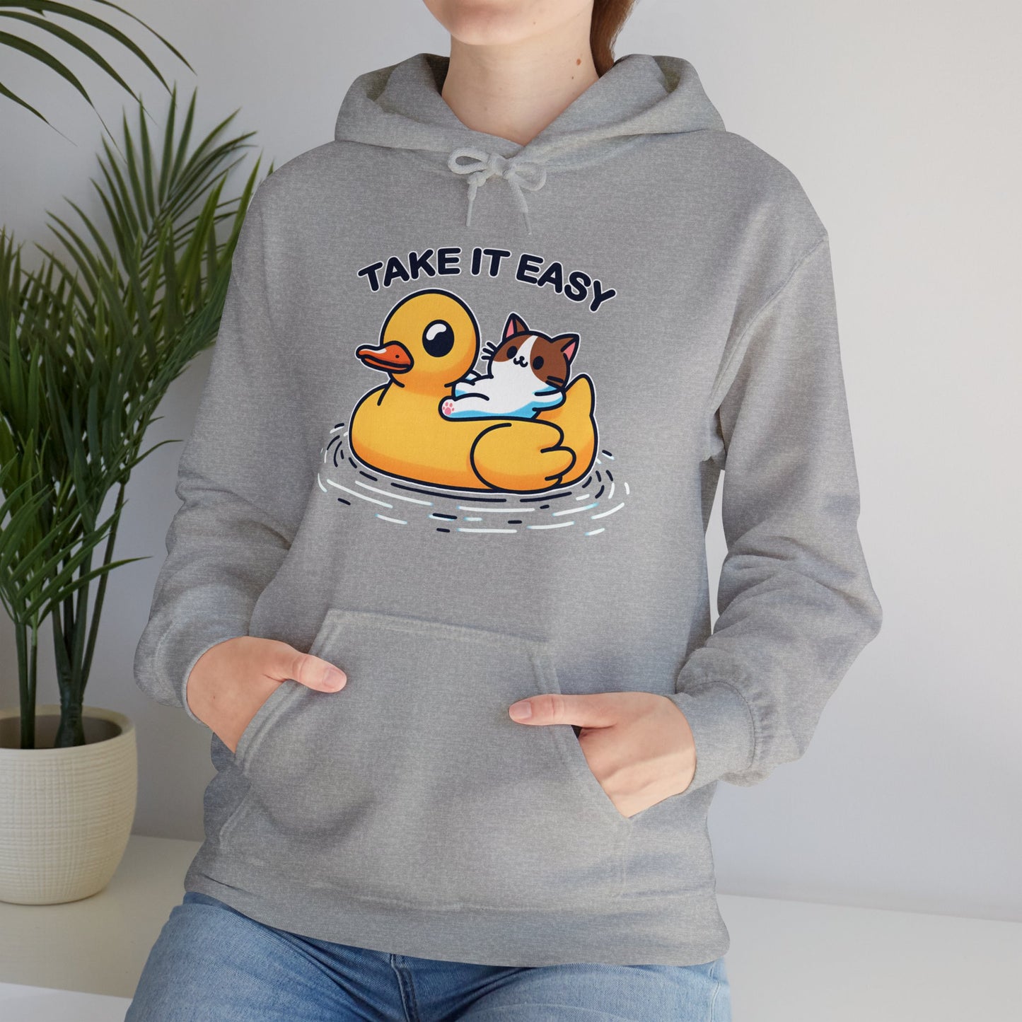 Take it Easy Gender-Neutral Hoodie
