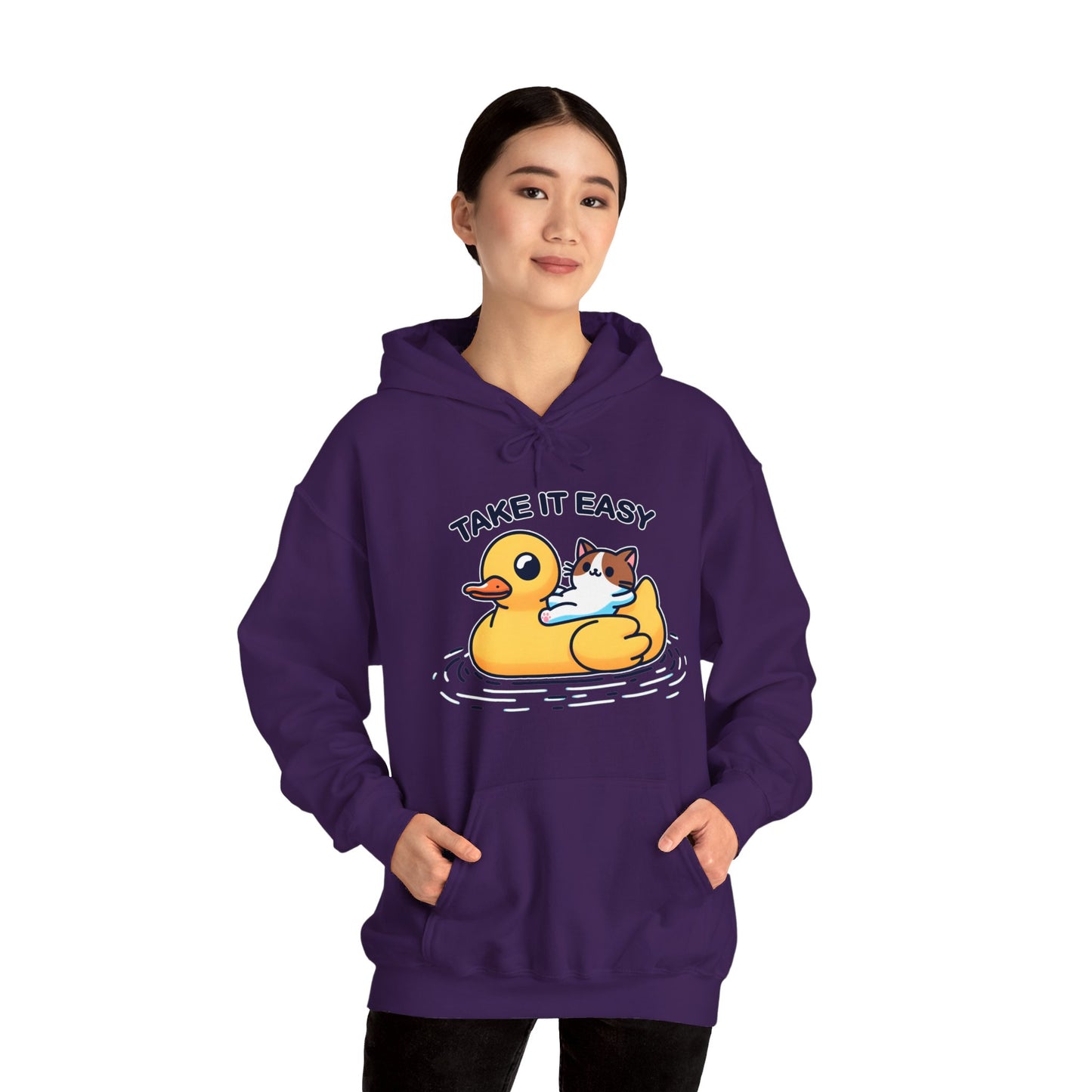 Take it Easy Gender-Neutral Hoodie