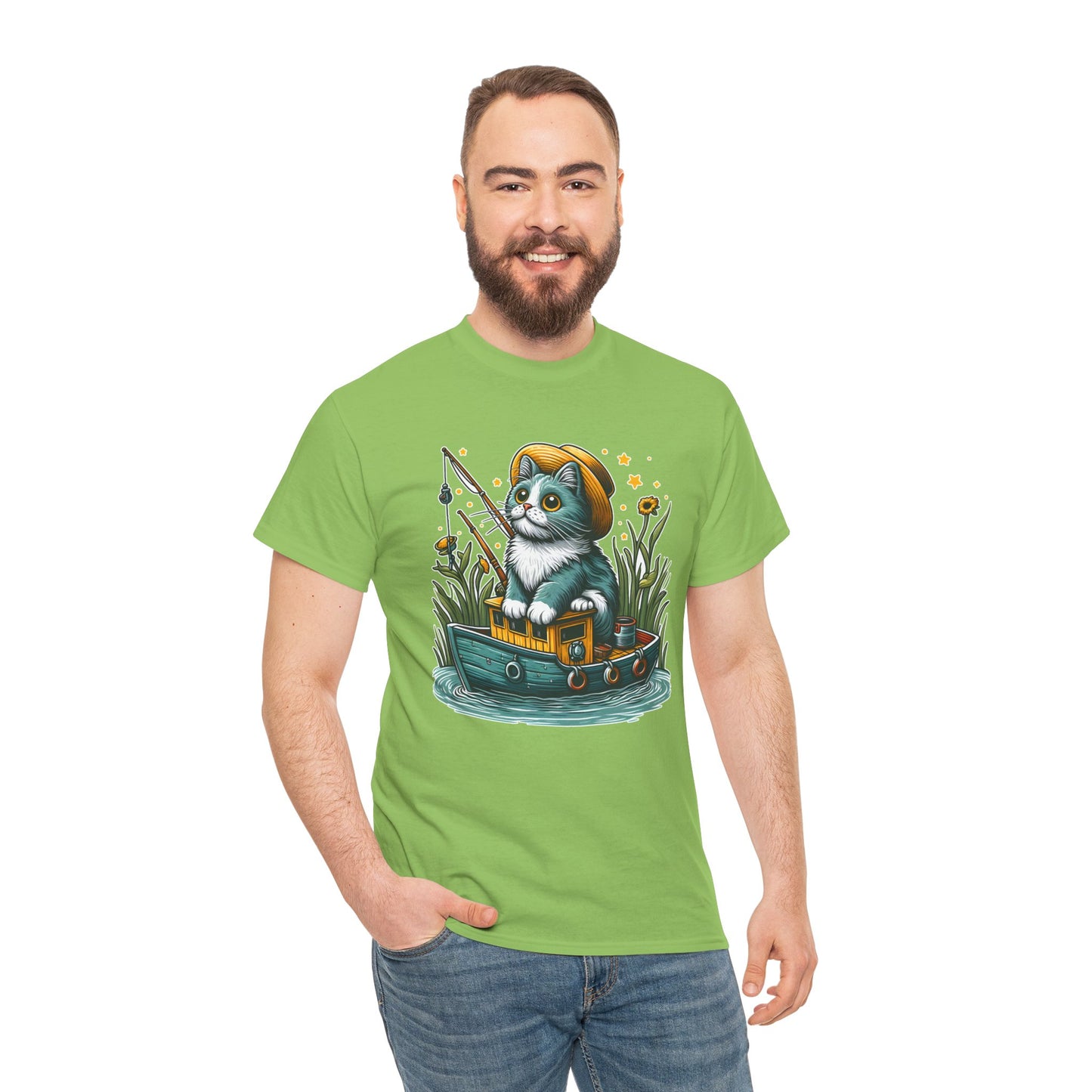 Fishing Cat T-Shirt