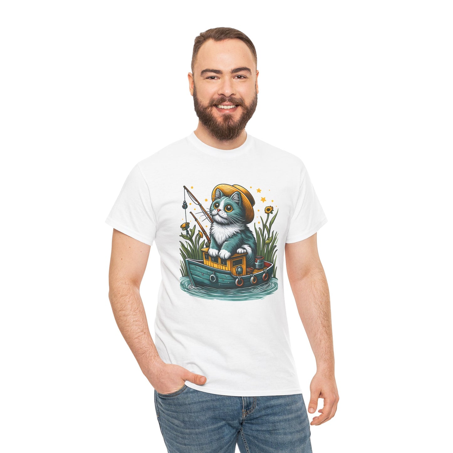 Fishing Cat T-Shirt