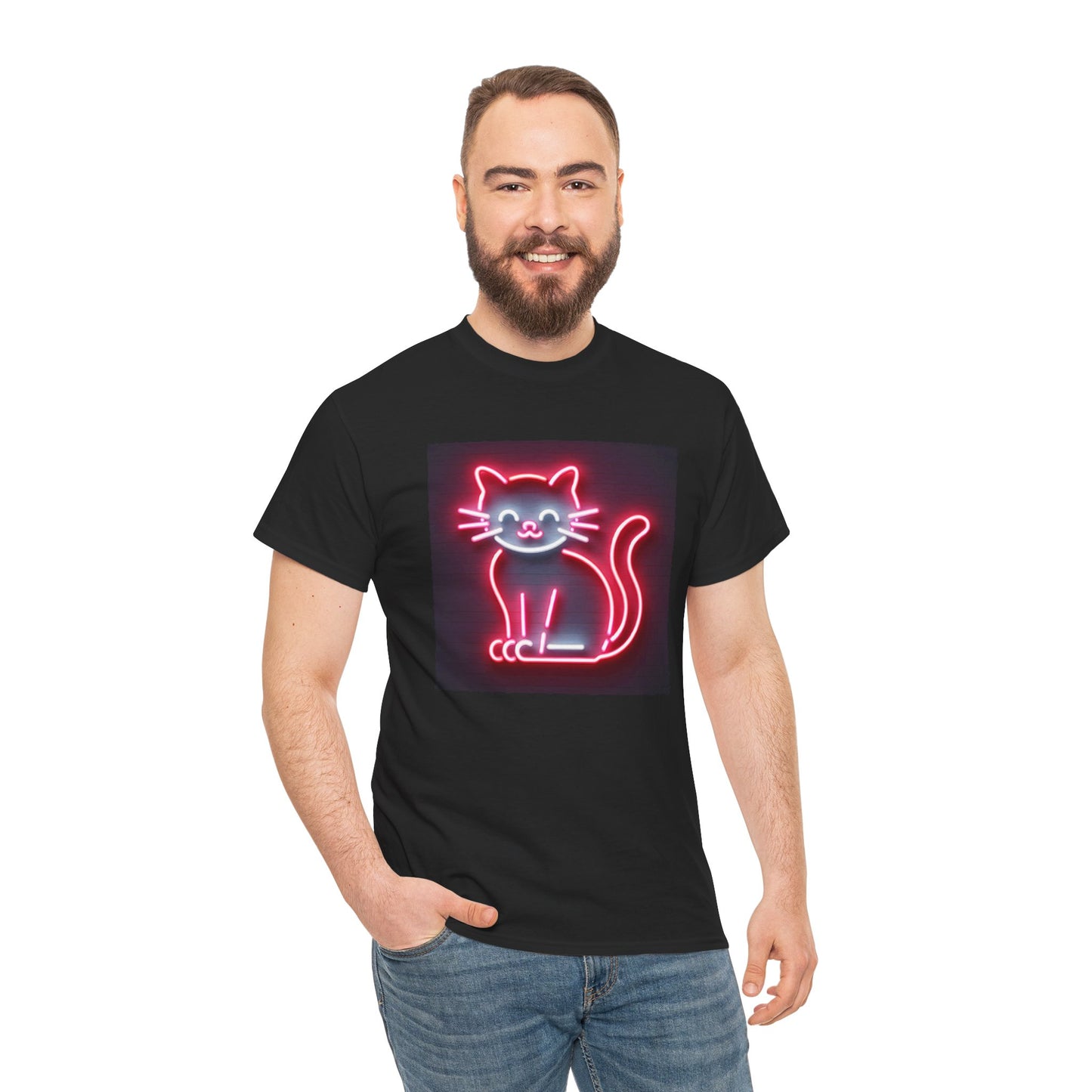 Neon Cat T-Shirt