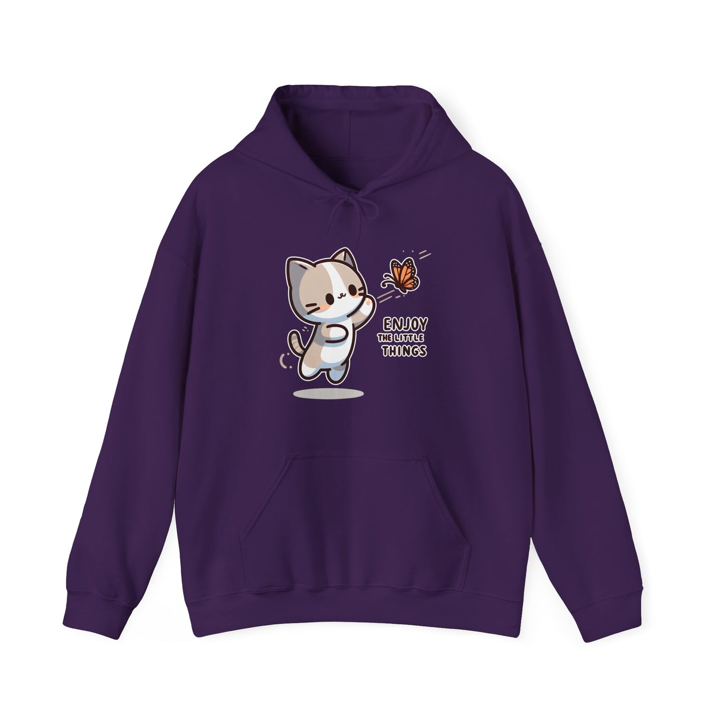 Enjoy the Little Things Gender-Neutral Hoodie