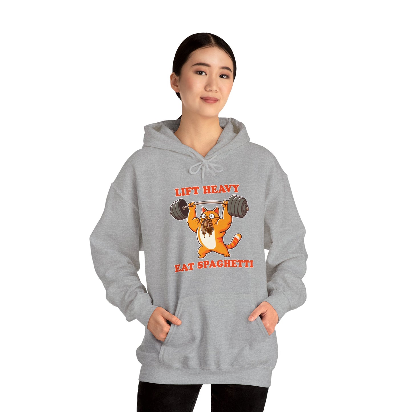 Lift Heavy, Eat Spaghetti Hoodie