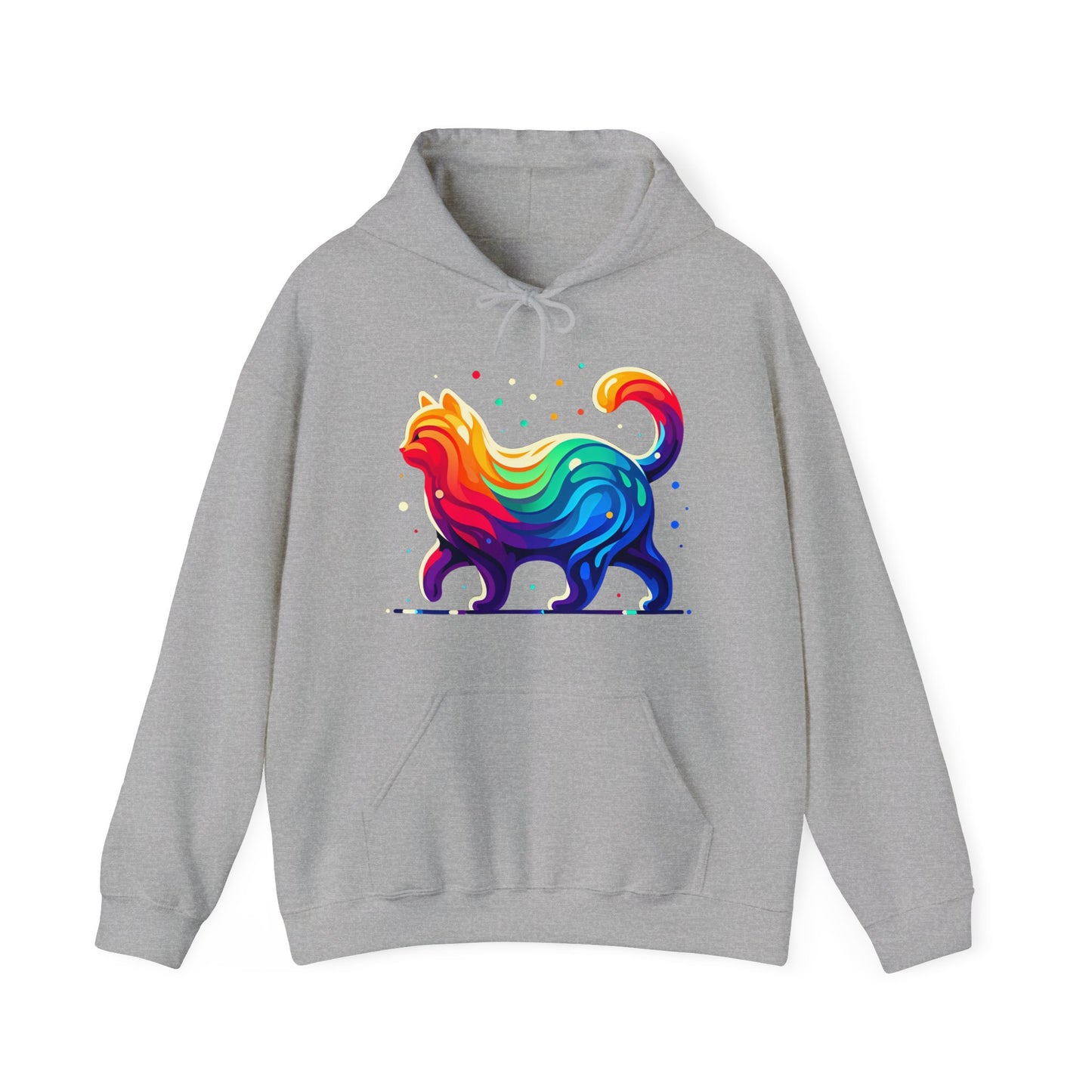 Rainbow Mood Gender-Neutral Hoodie