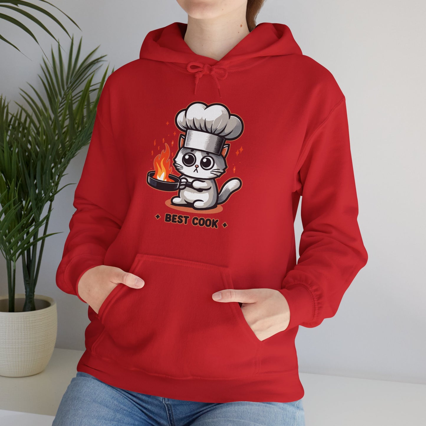 Best Cook Cat Hoodie