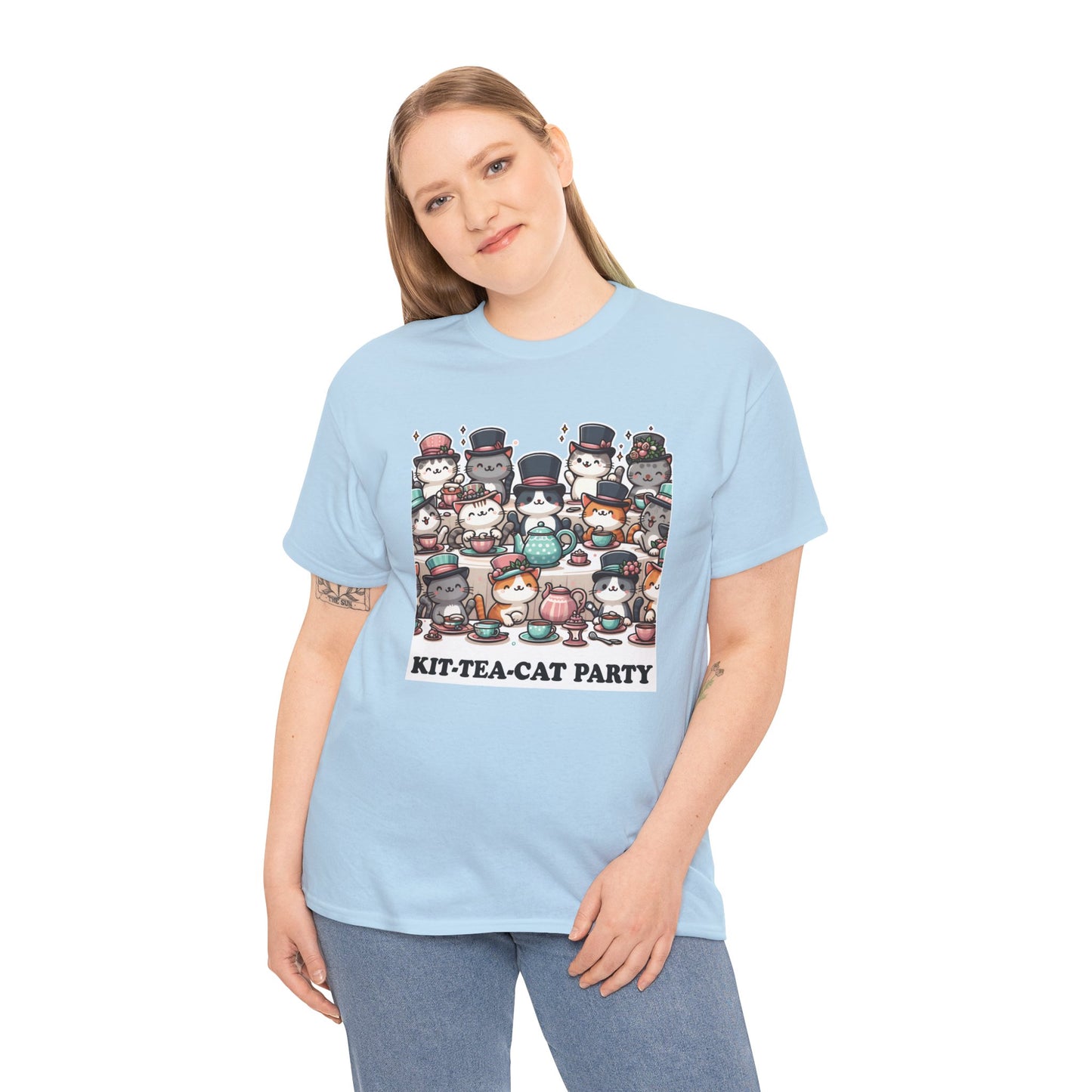Kit-Tea-Cat Party T-Shirt
