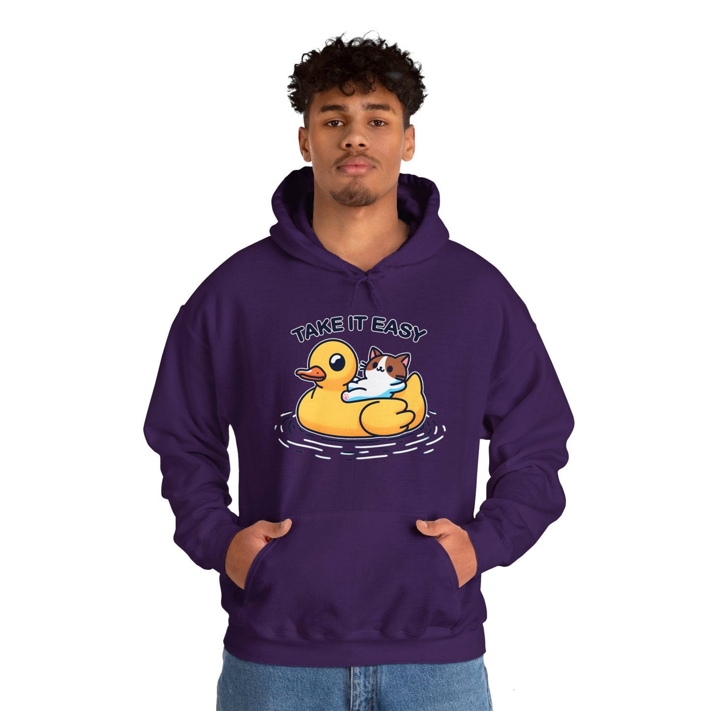 Take it Easy Gender-Neutral Hoodie