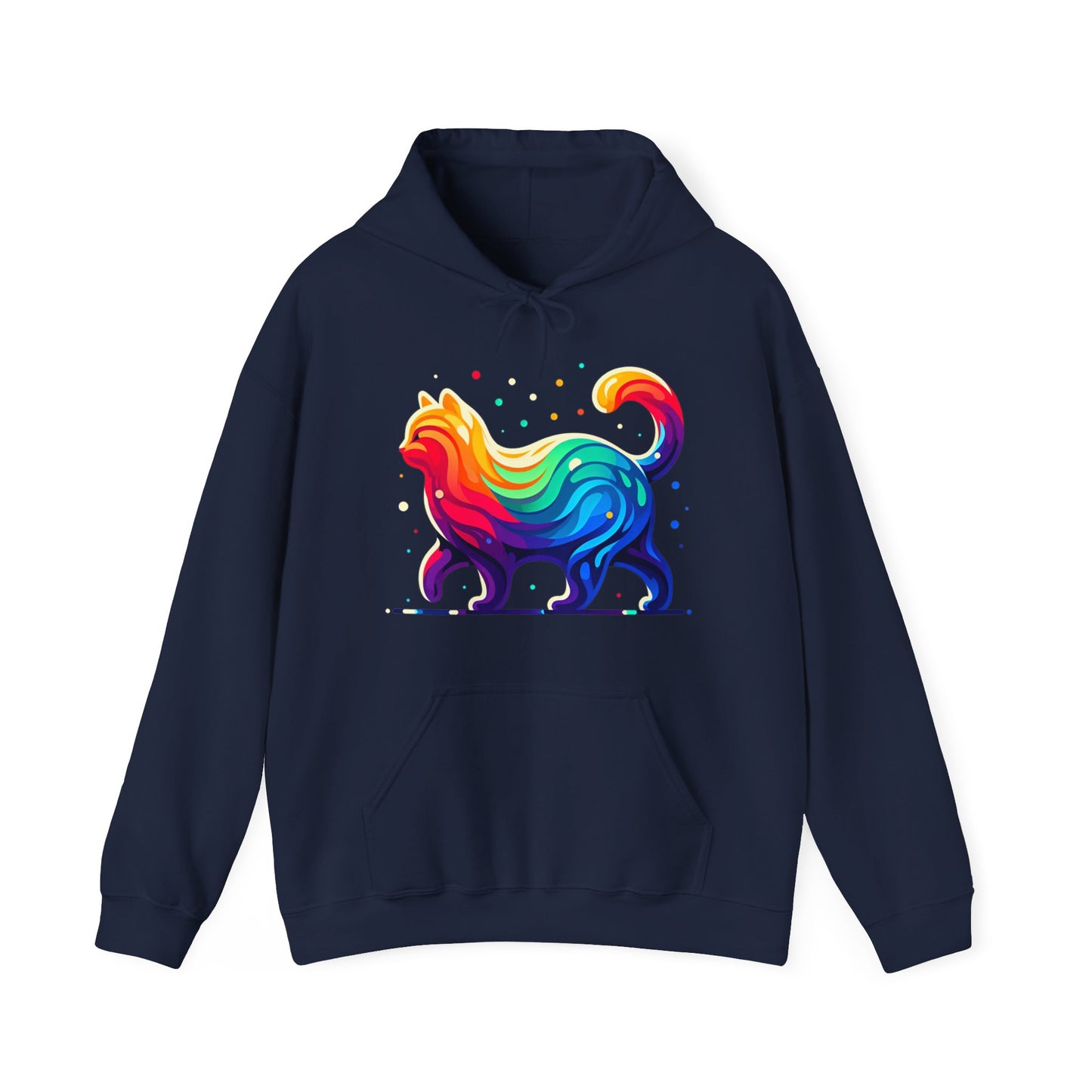 Rainbow Mood Gender-Neutral Hoodie