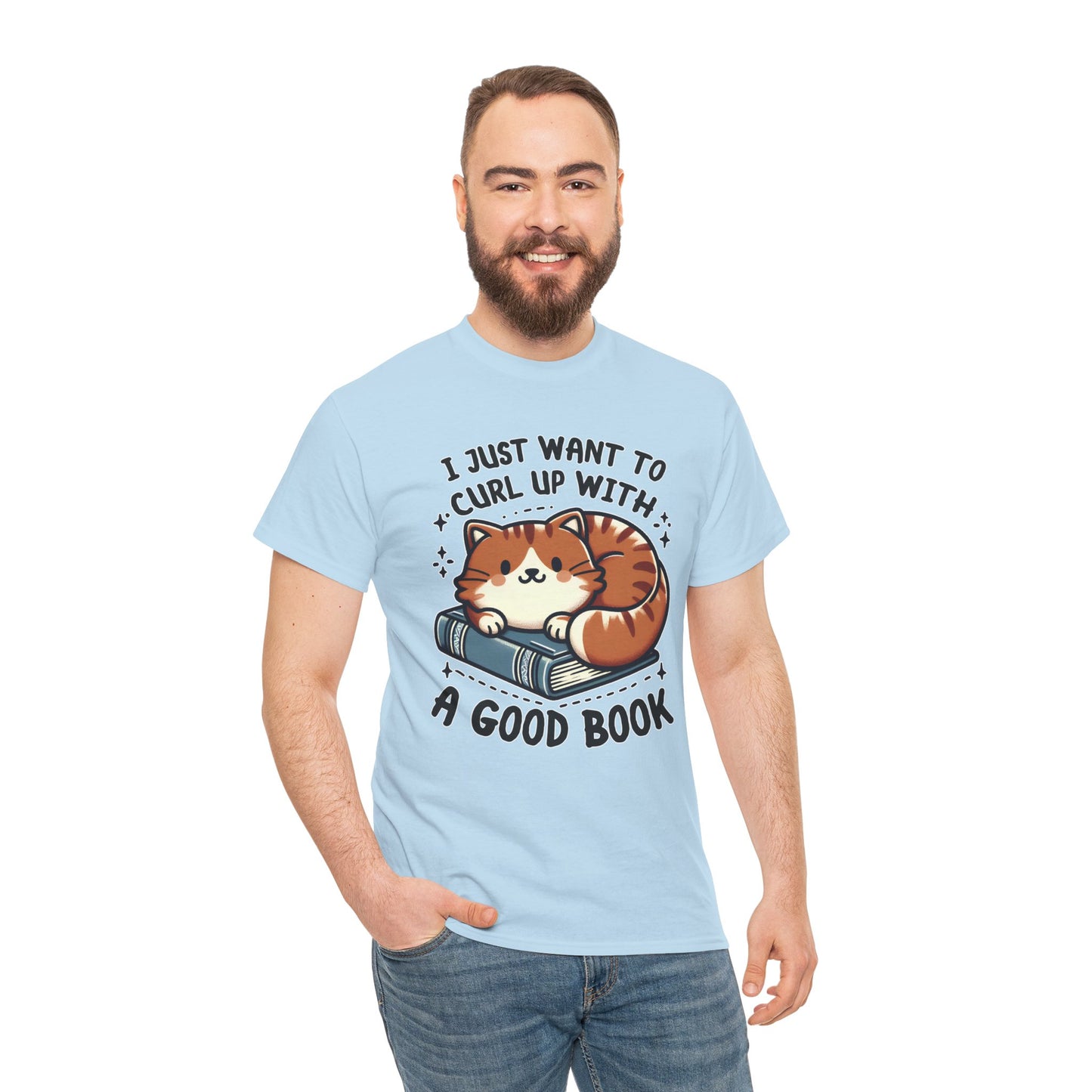 Curl Up With a Good Book T-Shirt