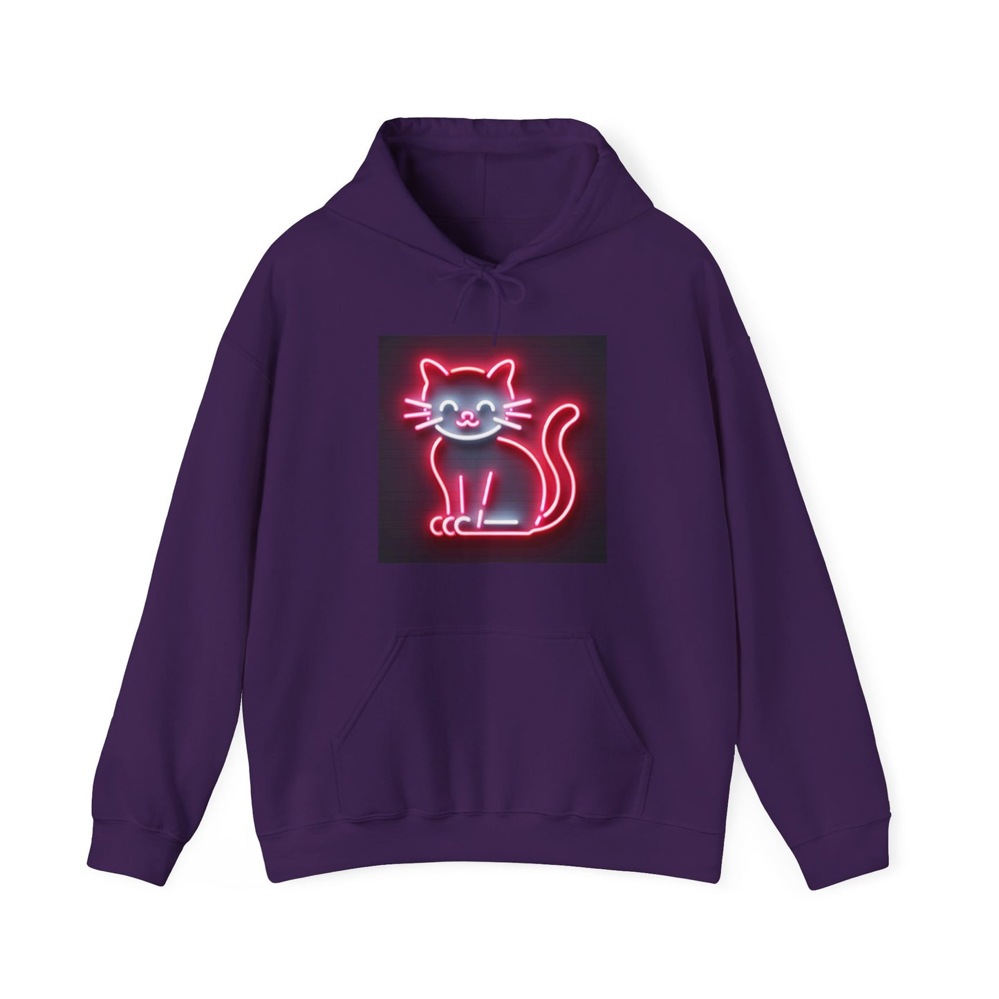 Neon Cat Hoodie
