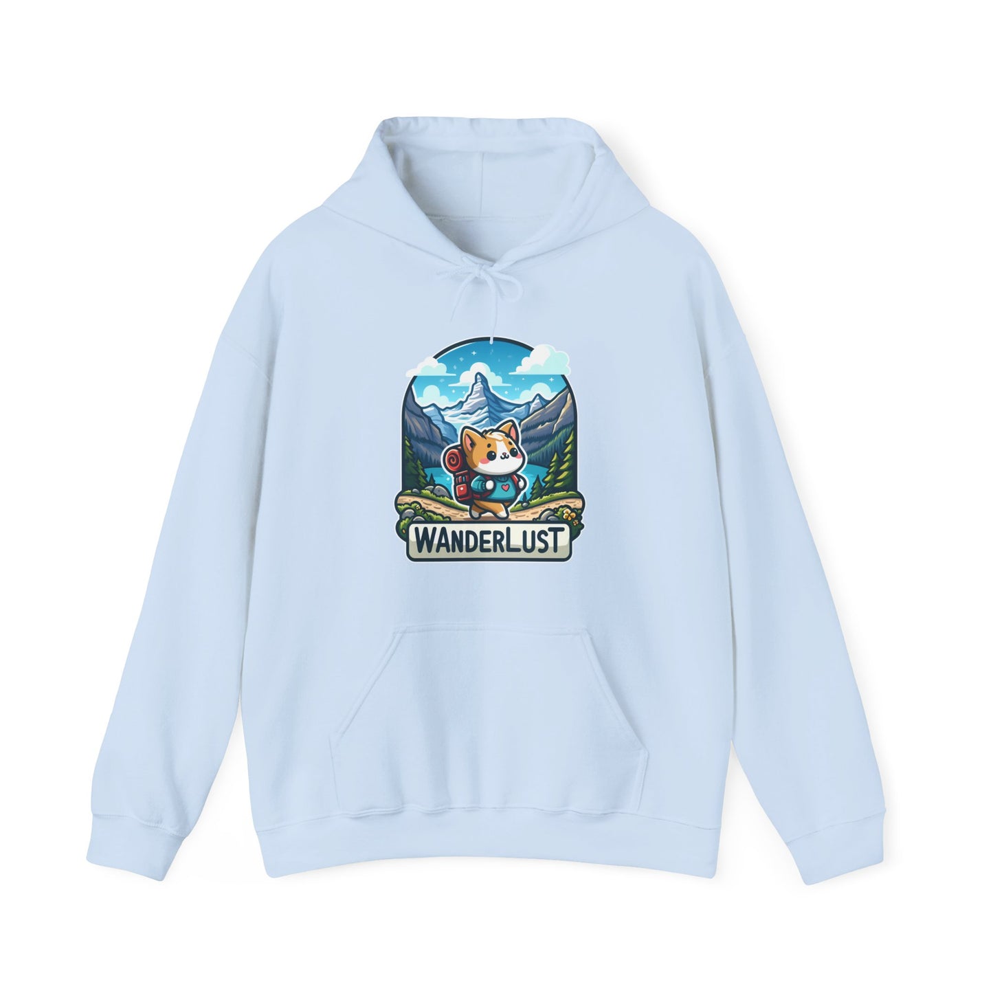 Wanderlust Gender-Neutral Hoodie