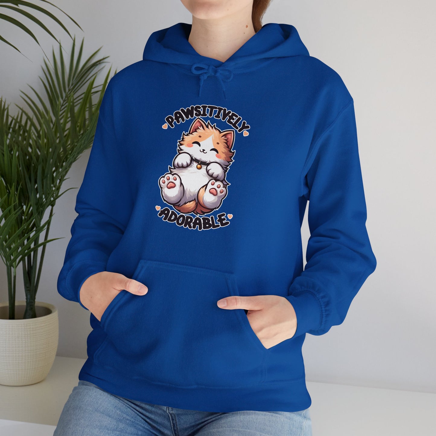 Paw-sitively Adorable Gender-Neutral Hoodie