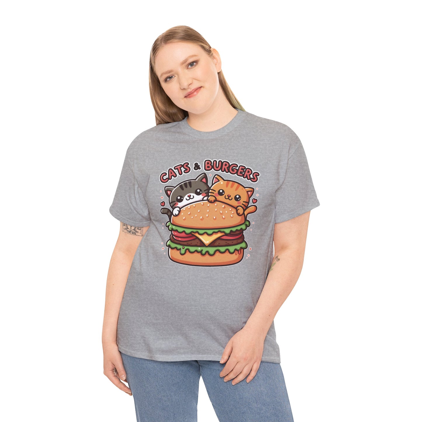Cats & Burgers T-Shirt