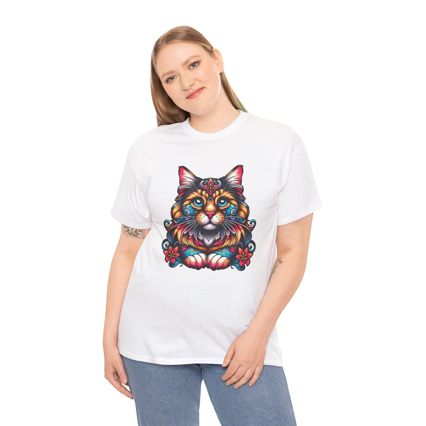 Tattoo Cat T-Shirt