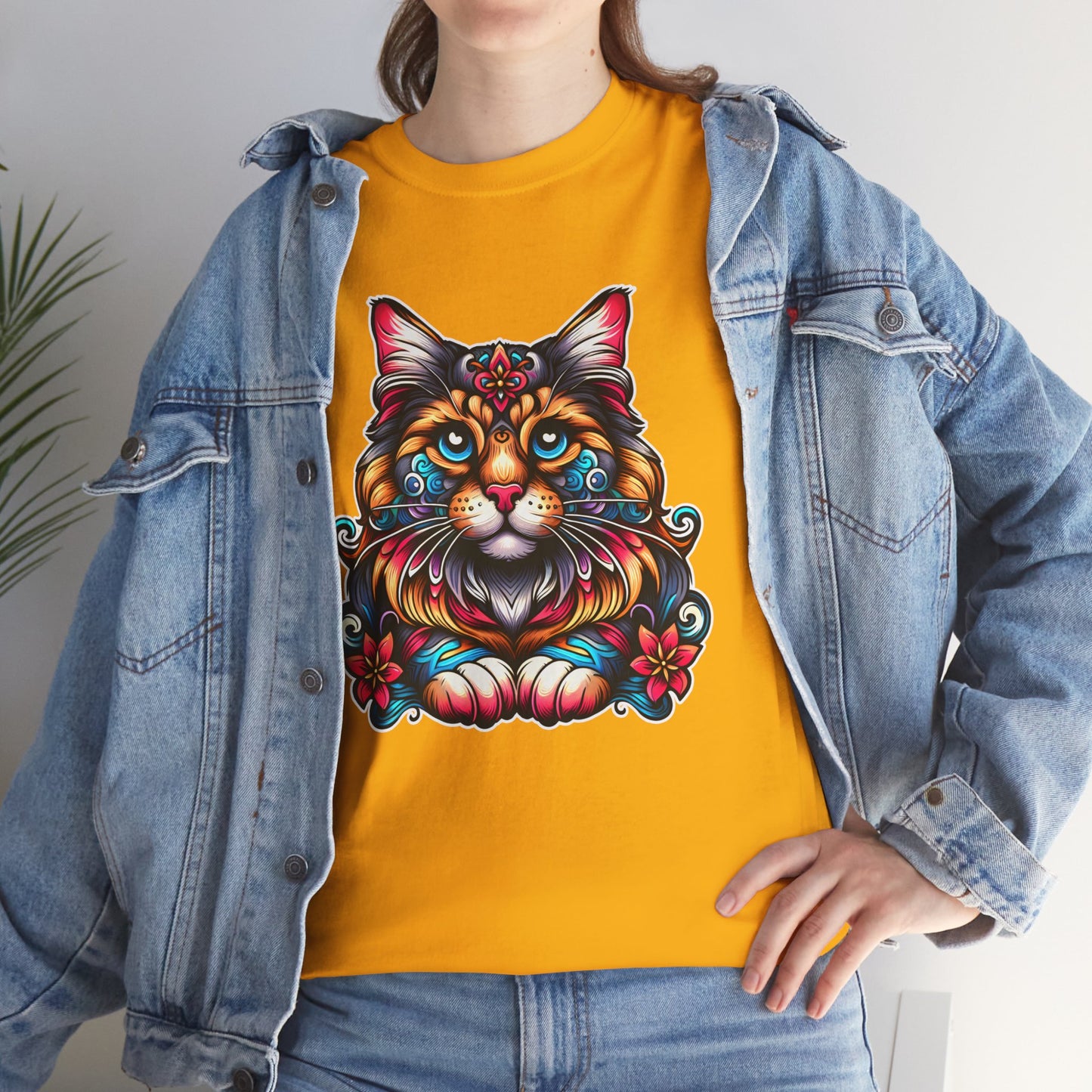 Tattoo Cat T-Shirt