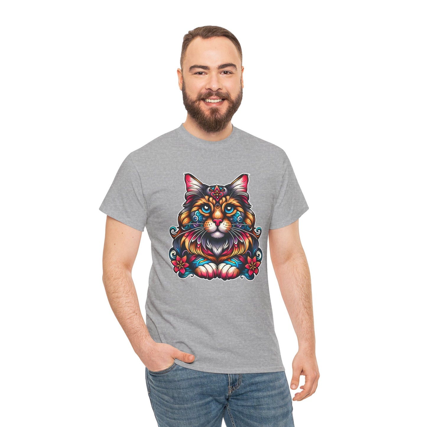 Tattoo Cat T-Shirt