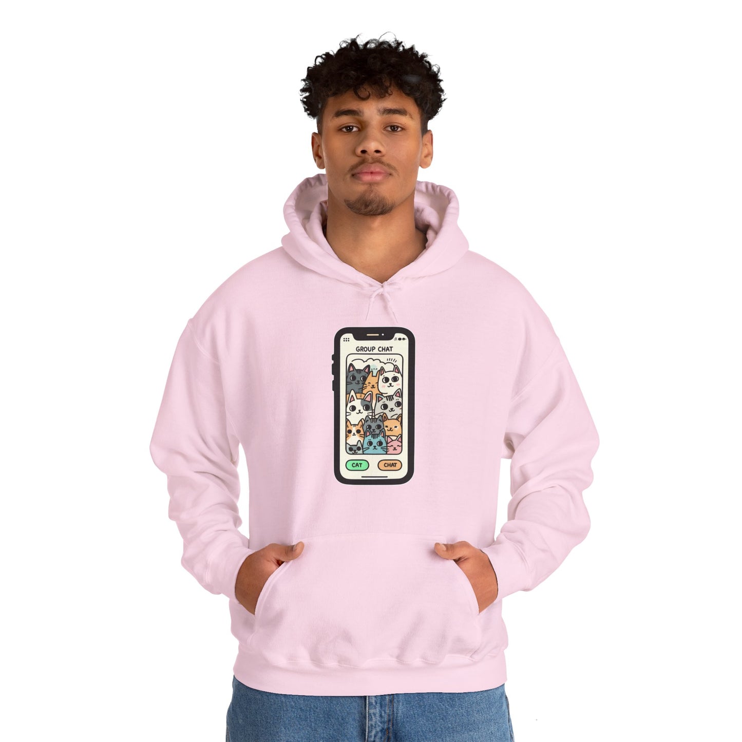 Group Chat Gender-Neutral Hoodie