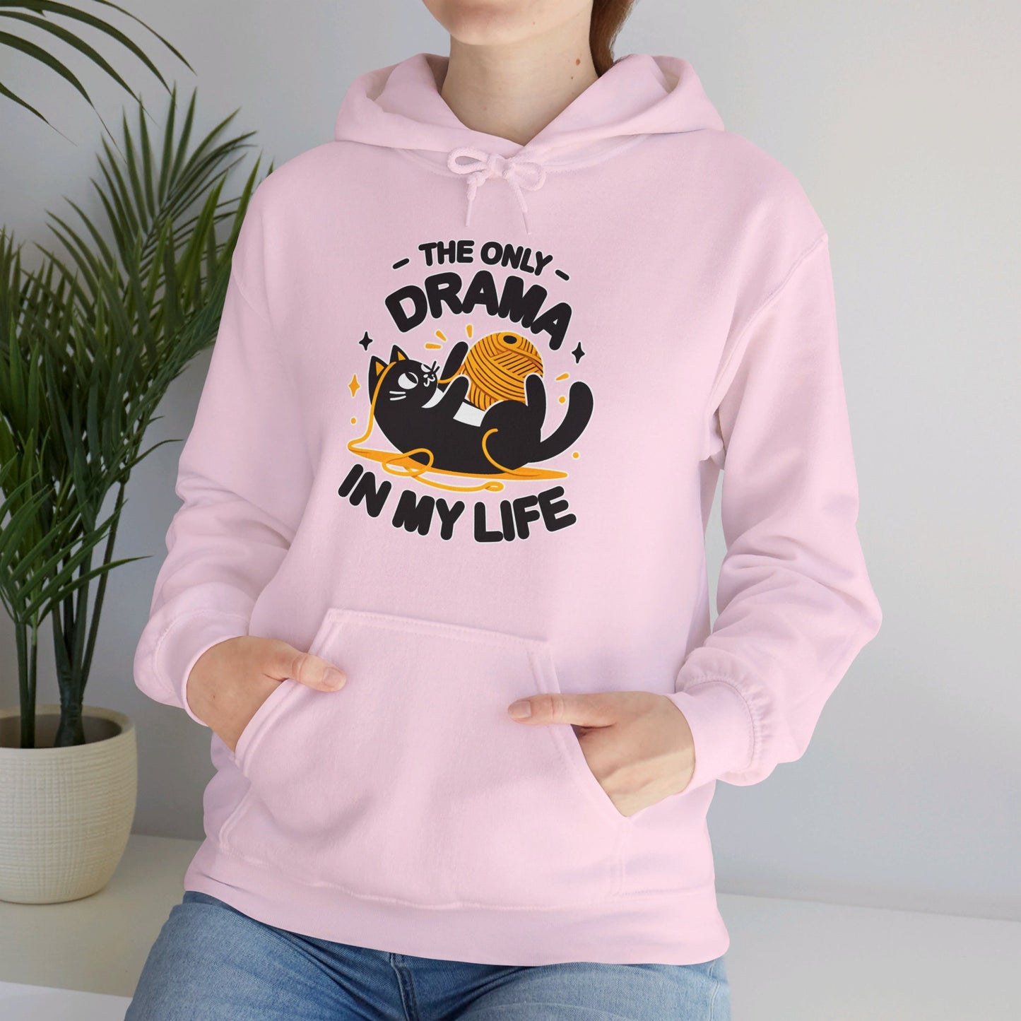 The Only Drama in my Life Gender-Neutral Hoodie