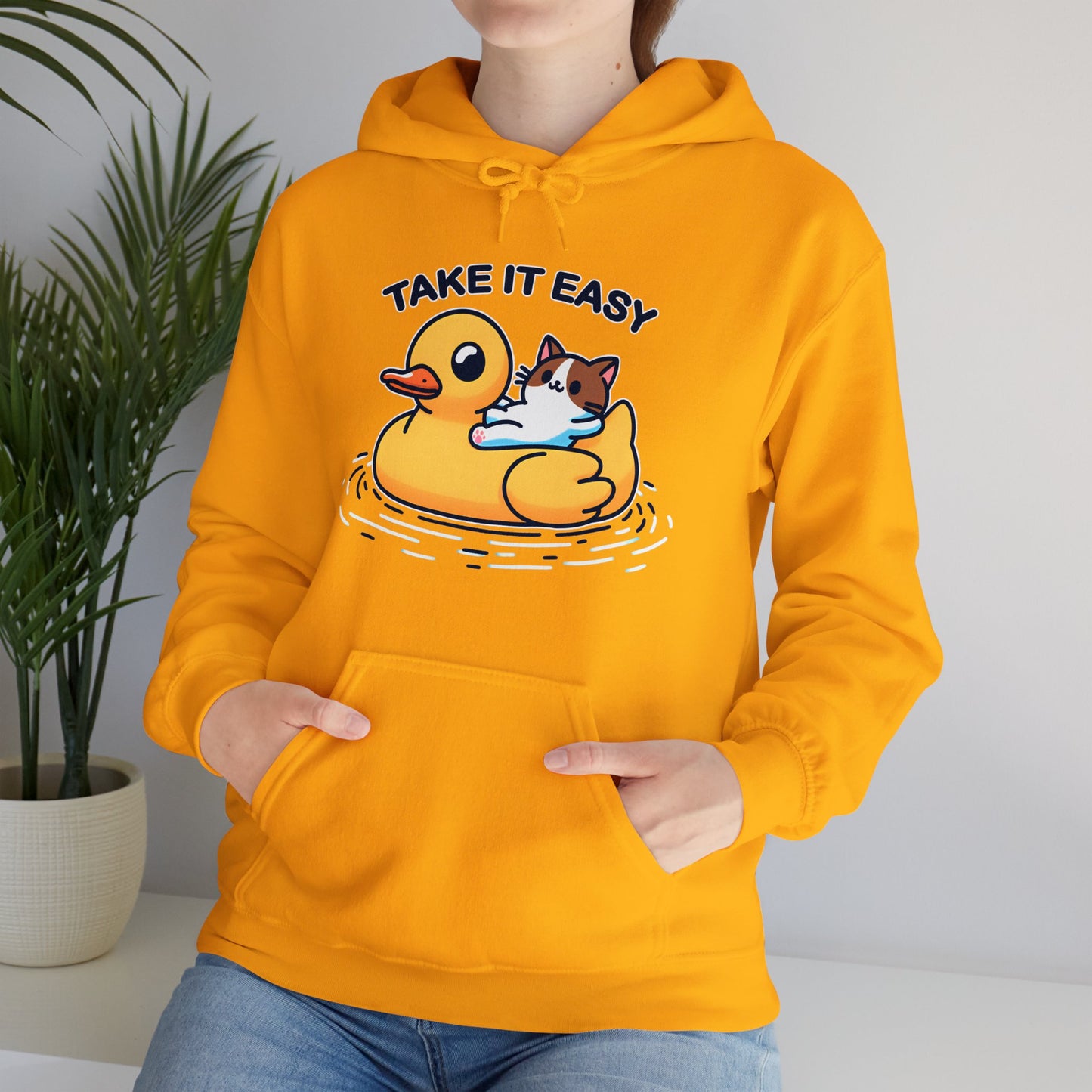 Take it Easy Gender-Neutral Hoodie