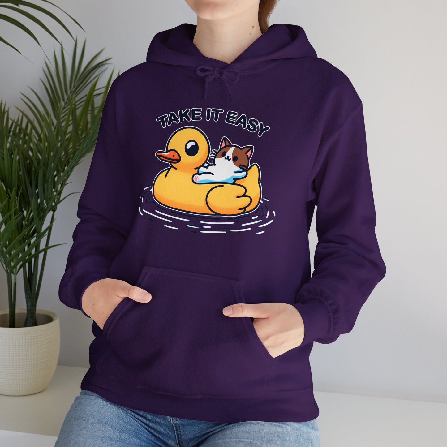 Take it Easy Gender-Neutral Hoodie