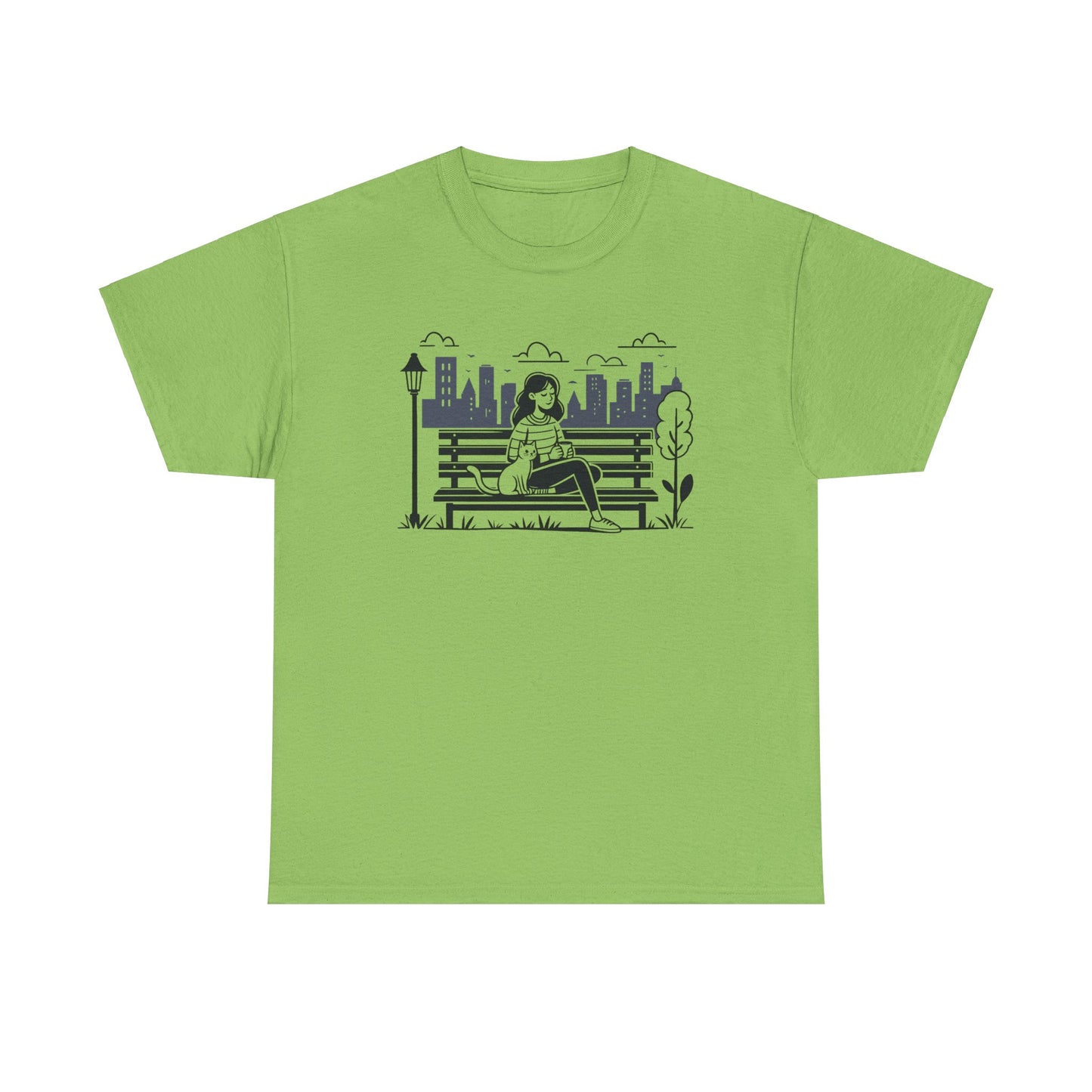 Cat Bench Chill T-Shirt