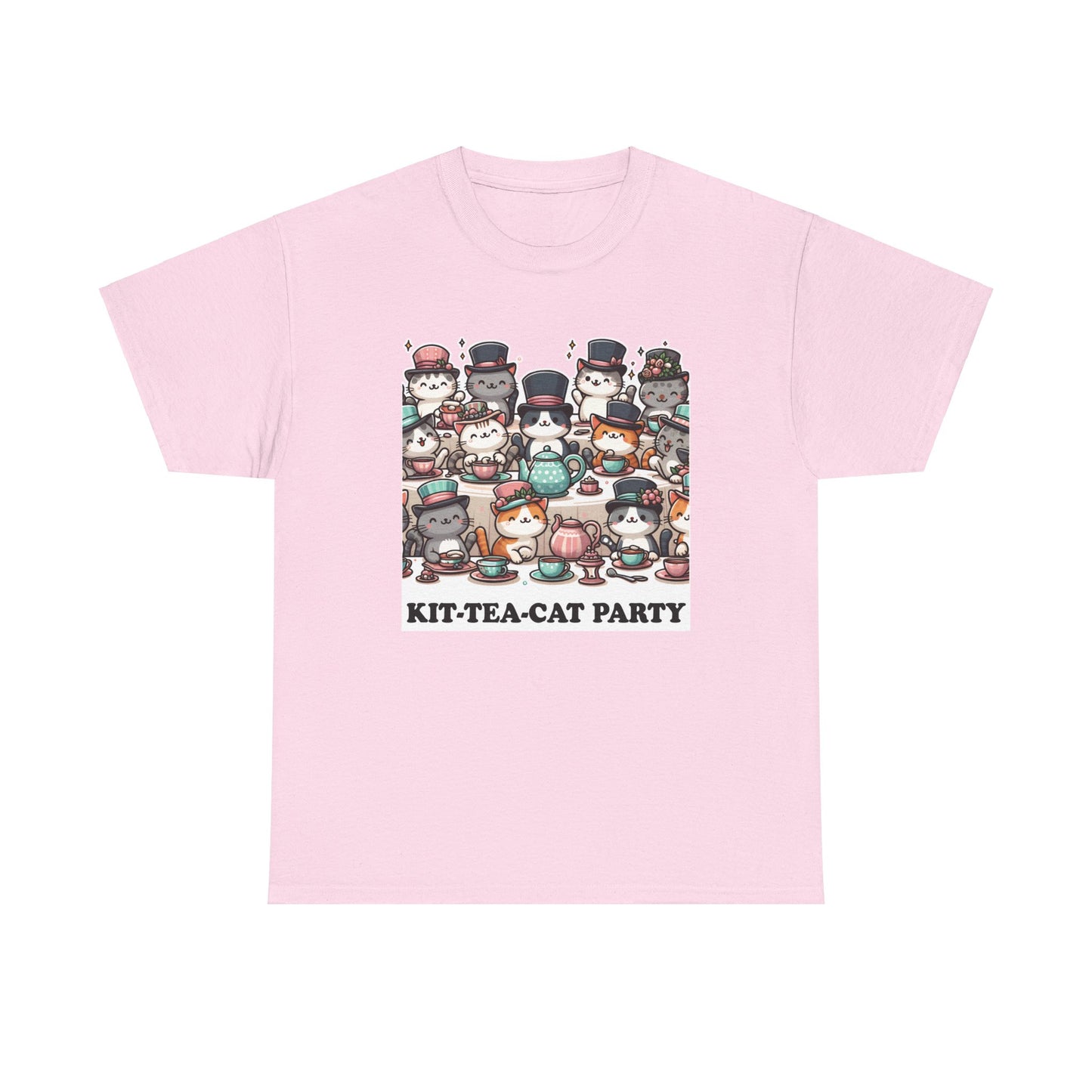 Kit-Tea-Cat Party T-Shirt