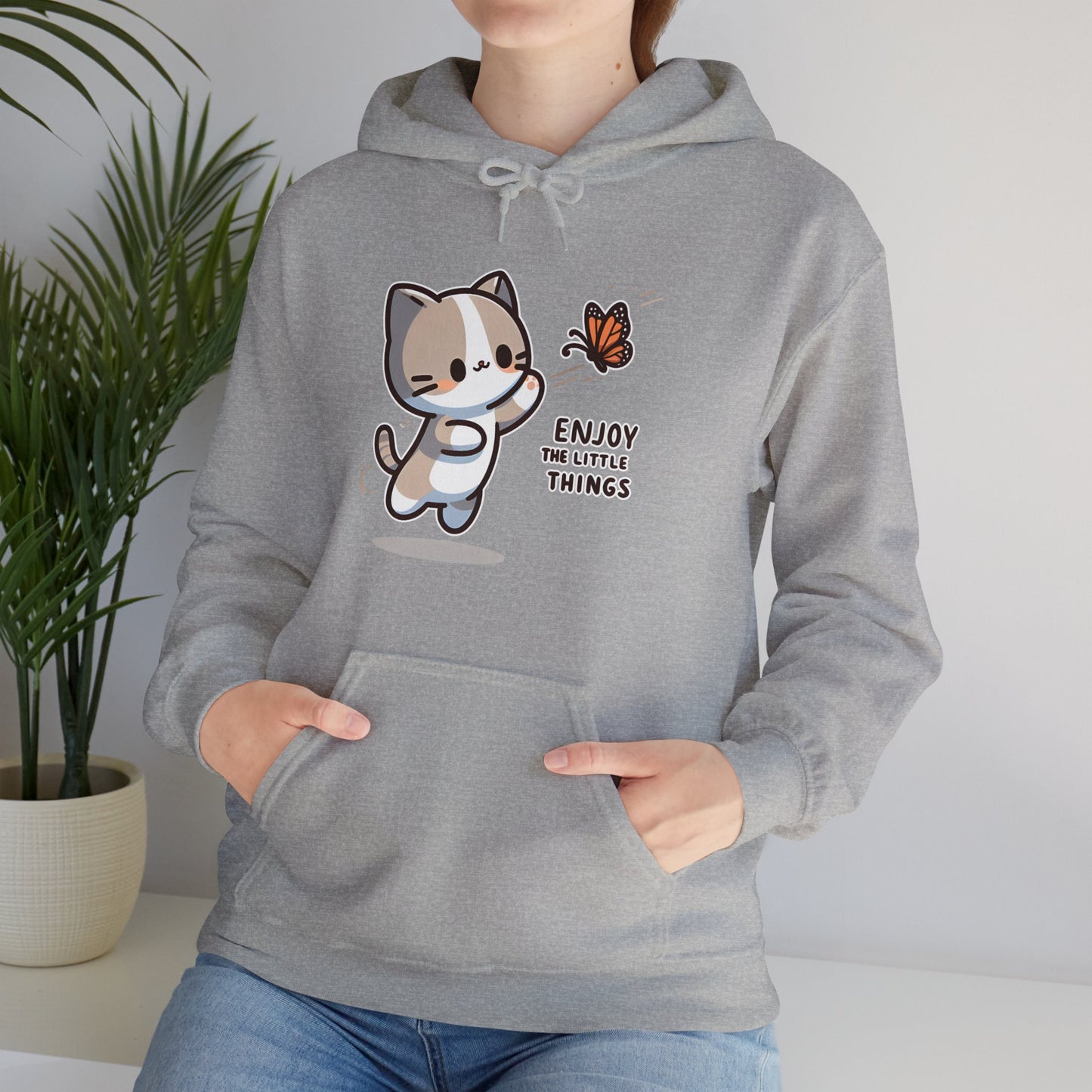 Enjoy the Little Things Gender-Neutral Hoodie