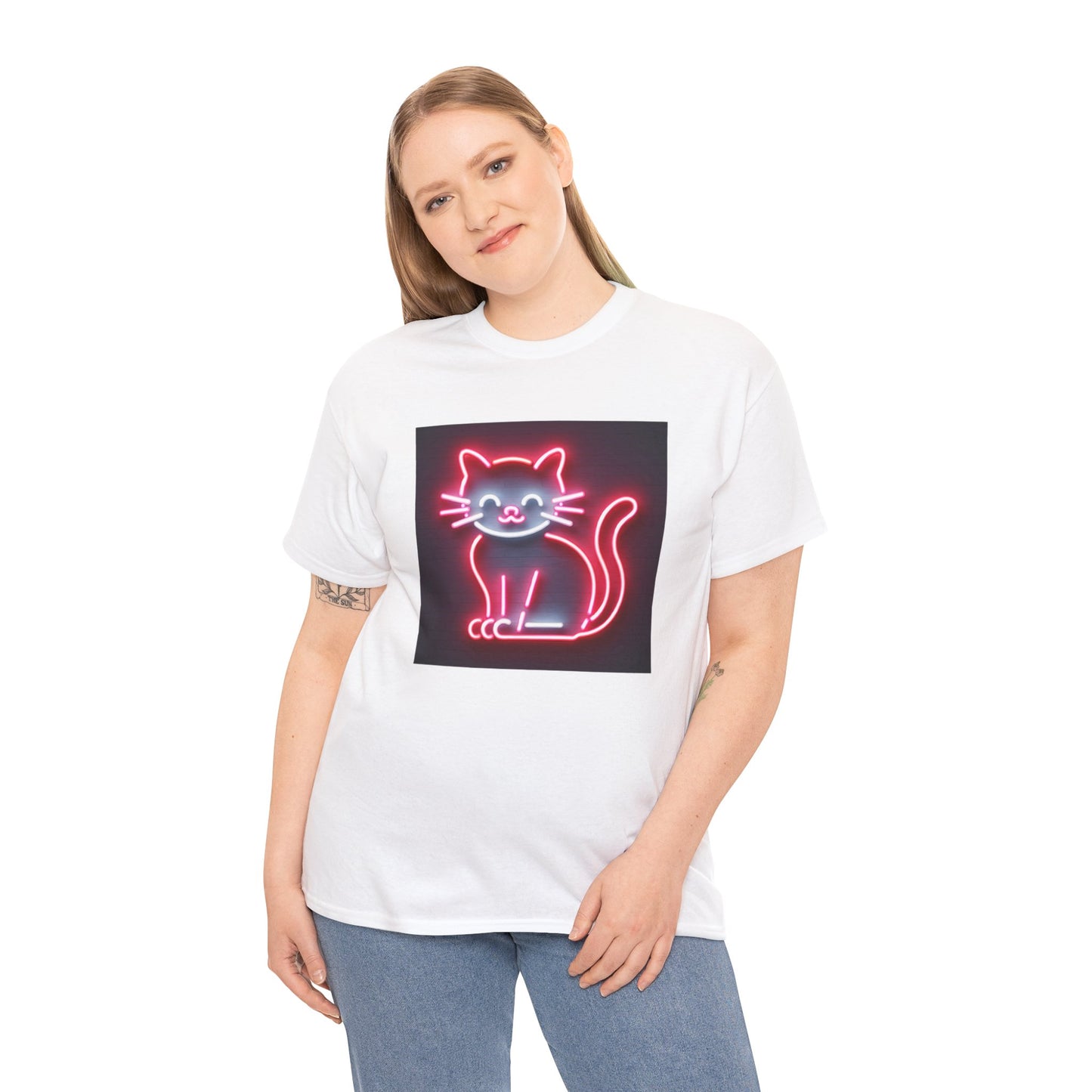 Neon Cat T-Shirt