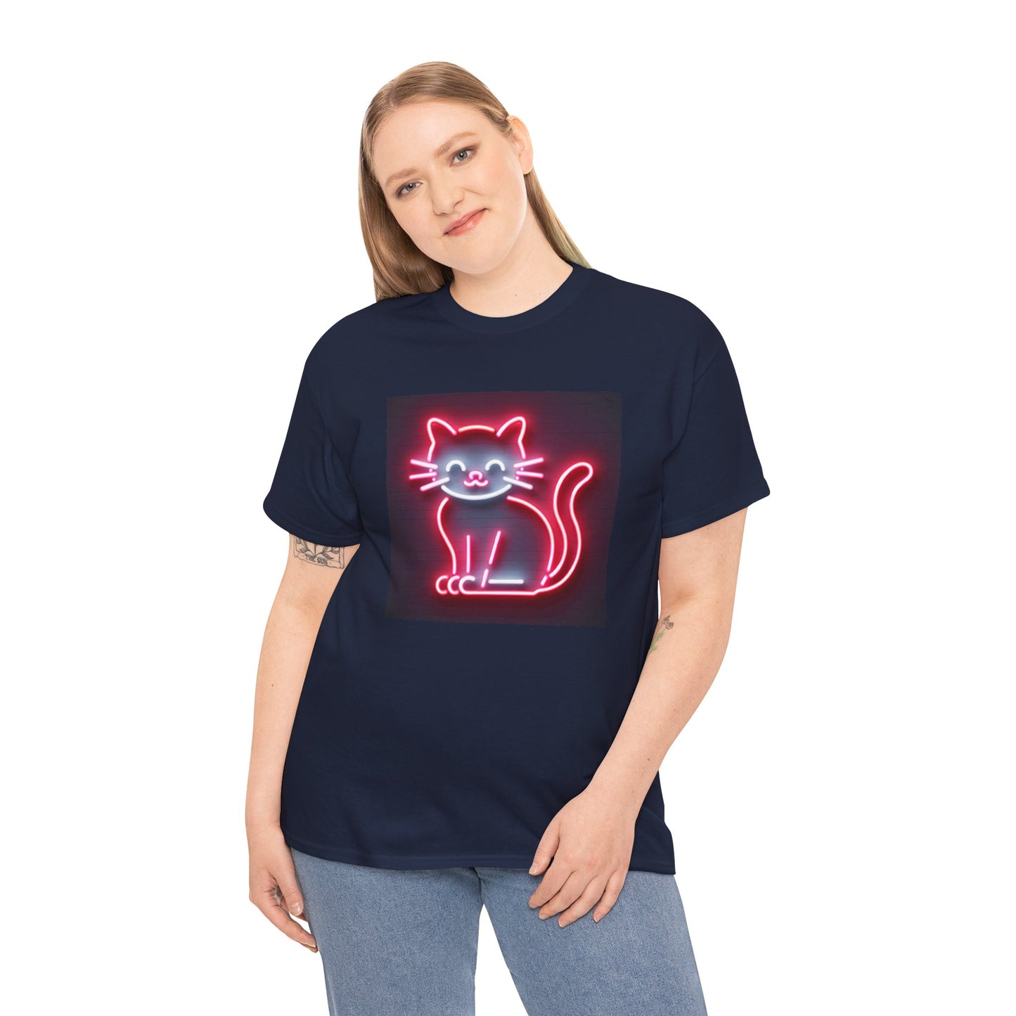 Neon Cat T-Shirt
