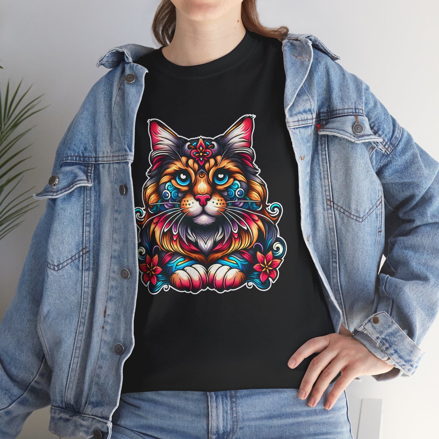 Tattoo Cat T-Shirt
