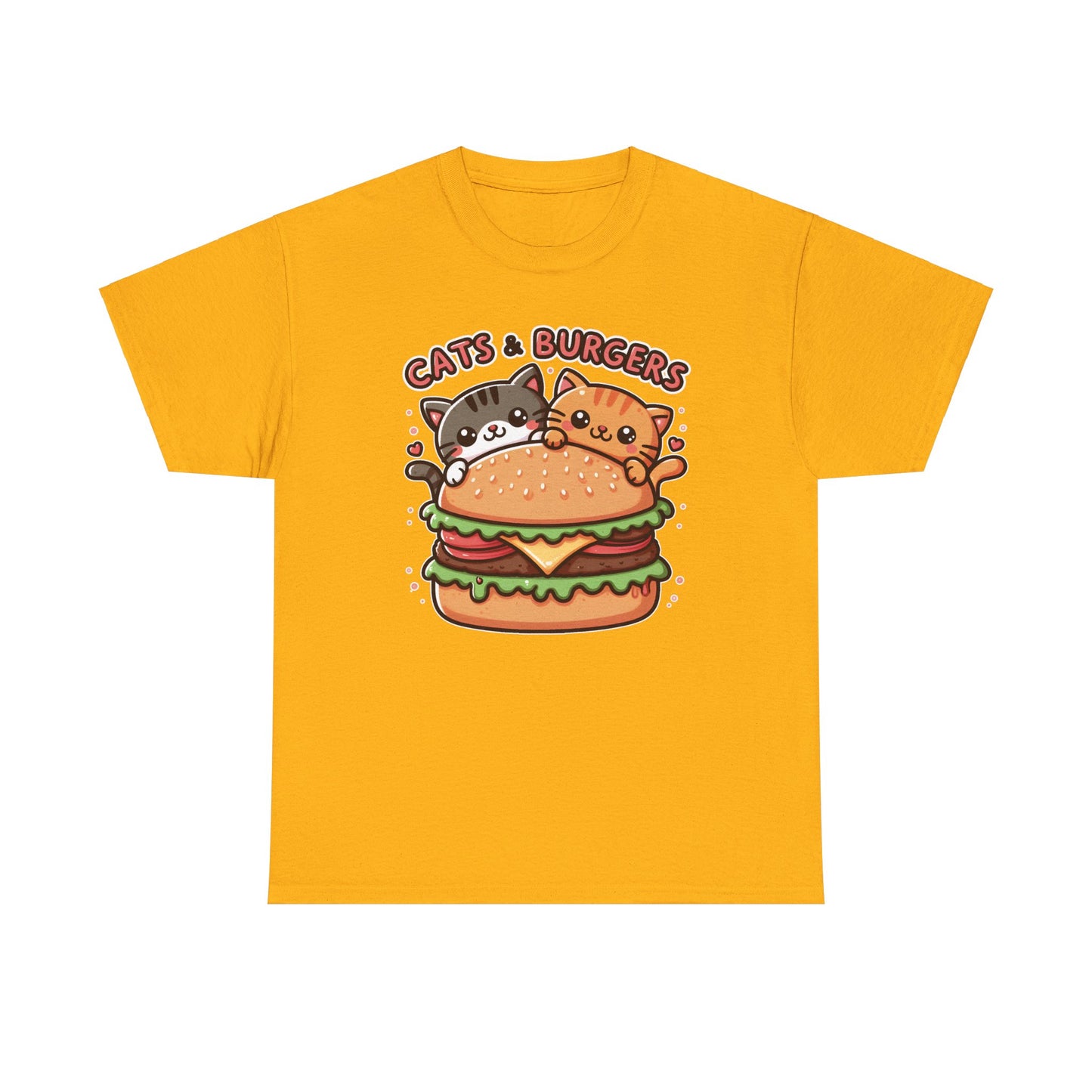 Cats & Burgers T-Shirt