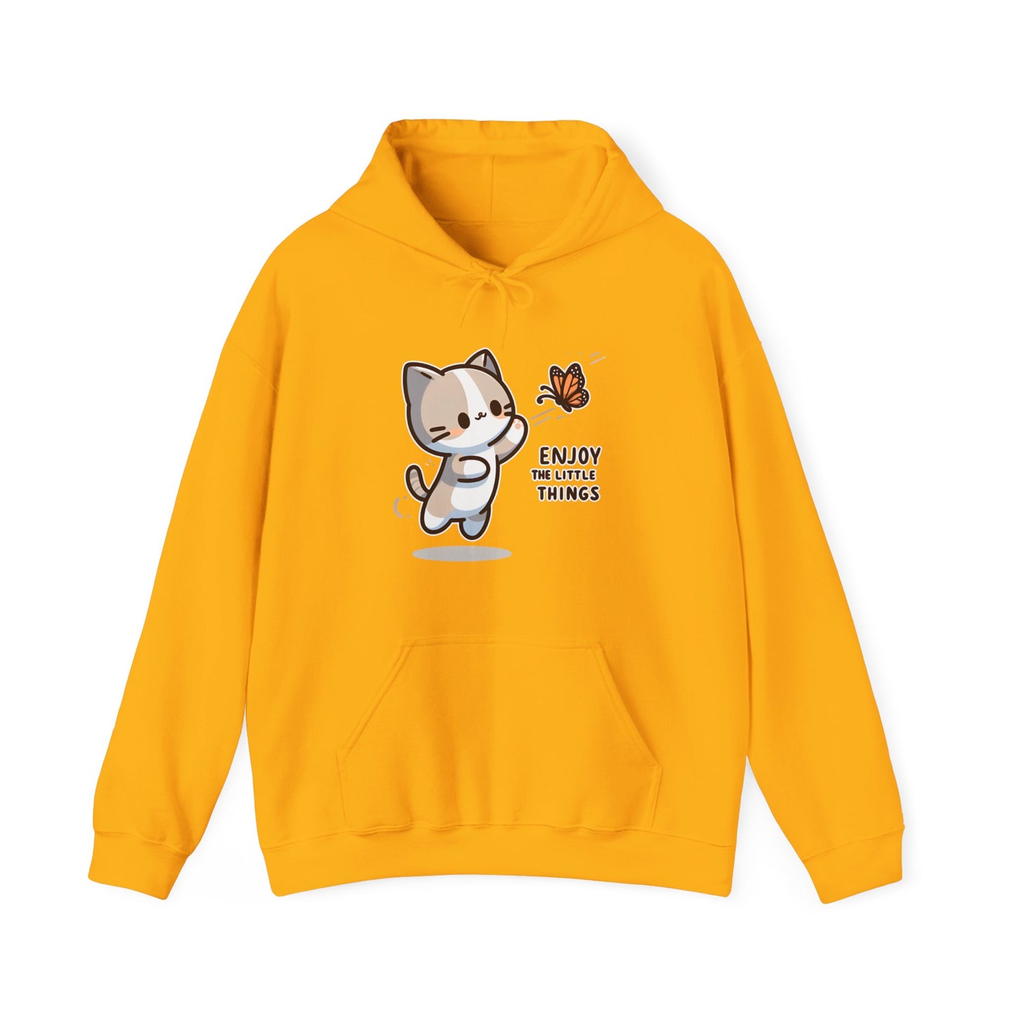 Enjoy the Little Things Gender-Neutral Hoodie