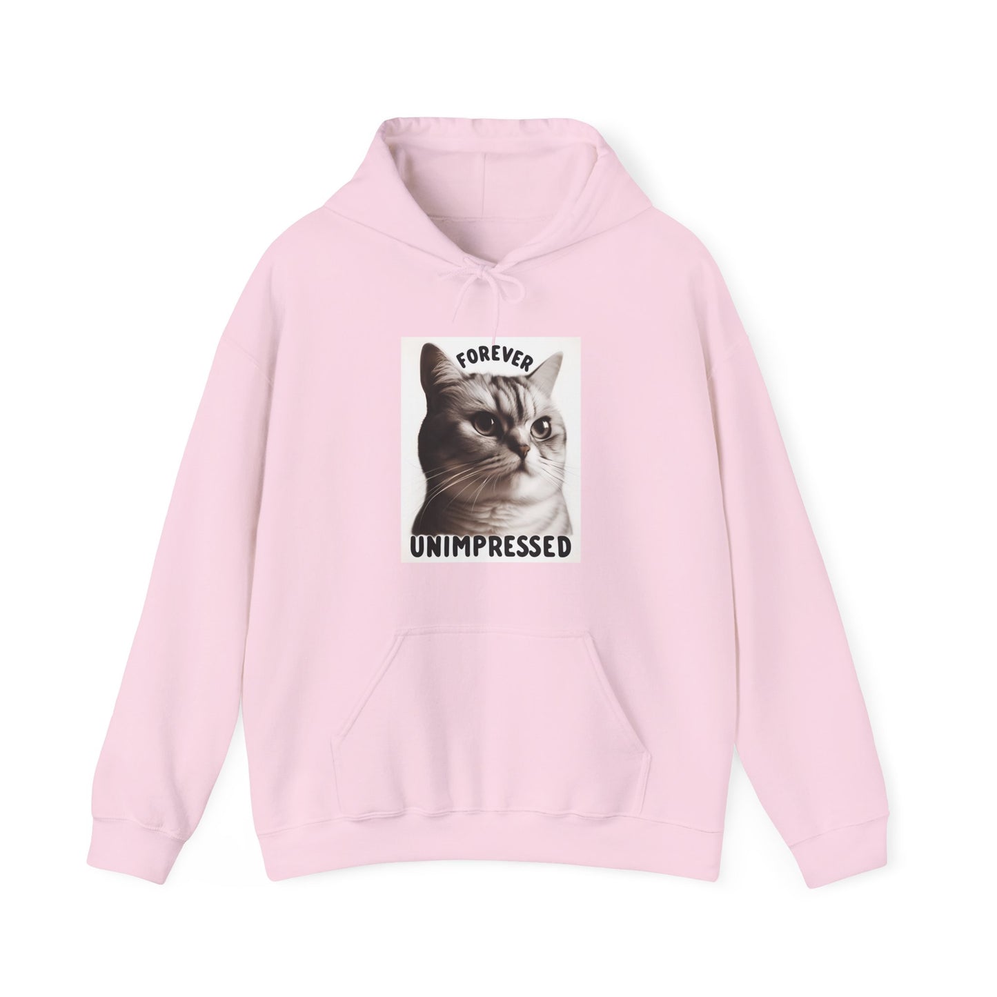 Forever Unimpressed Gender-Neutral Hoodie