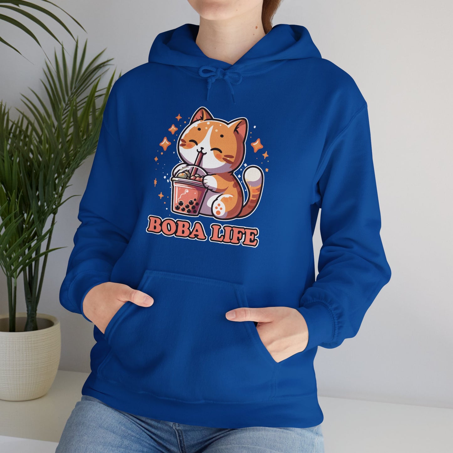 Boba Life Cat Hoodie