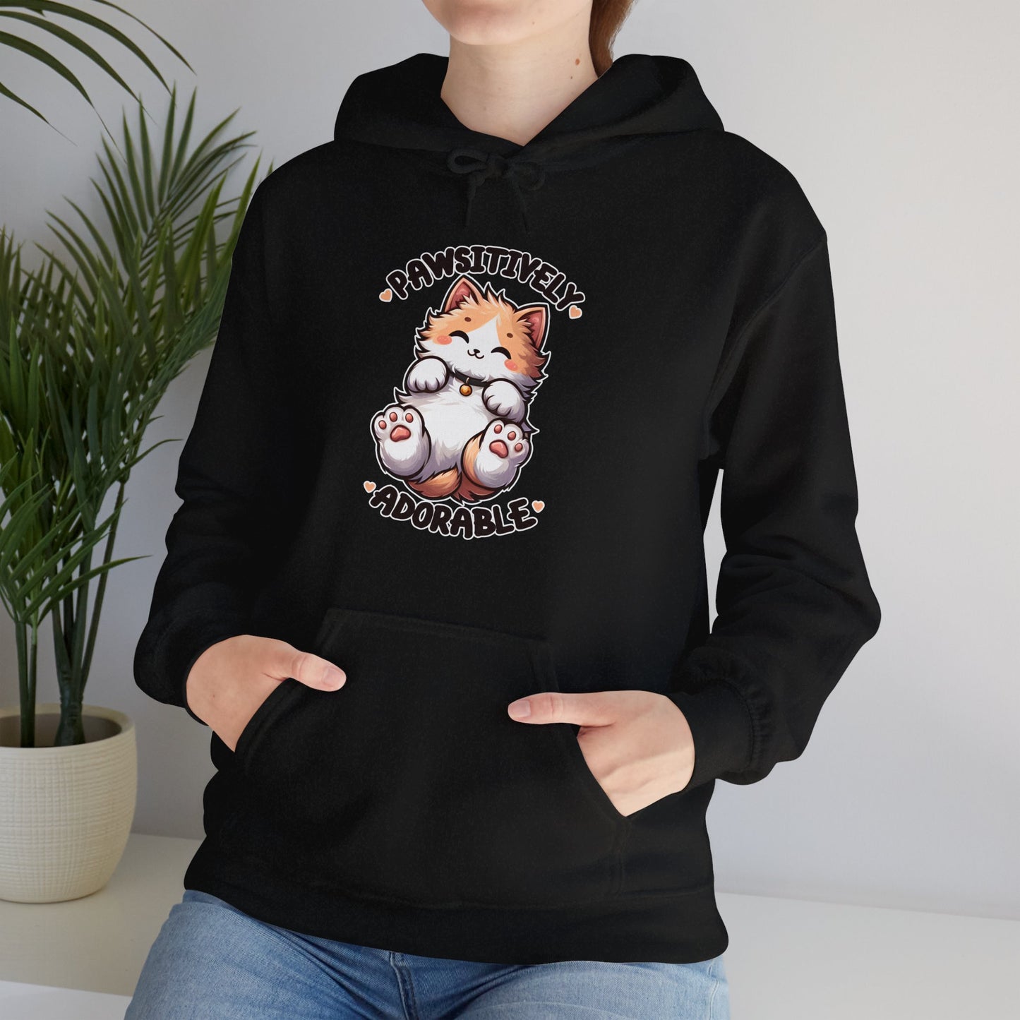 Paw-sitively Adorable Gender-Neutral Hoodie