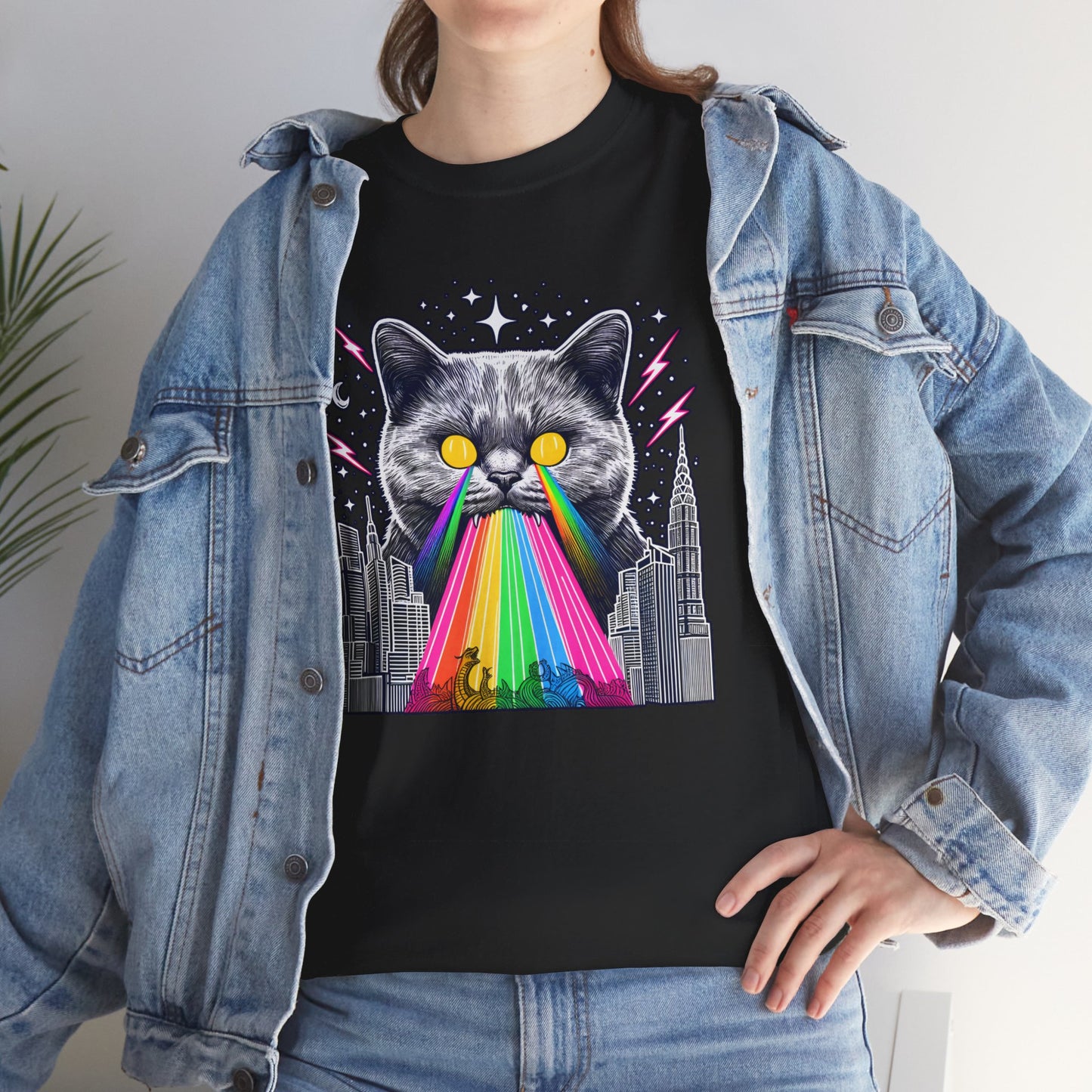 Godzilla Cat T-Shirt