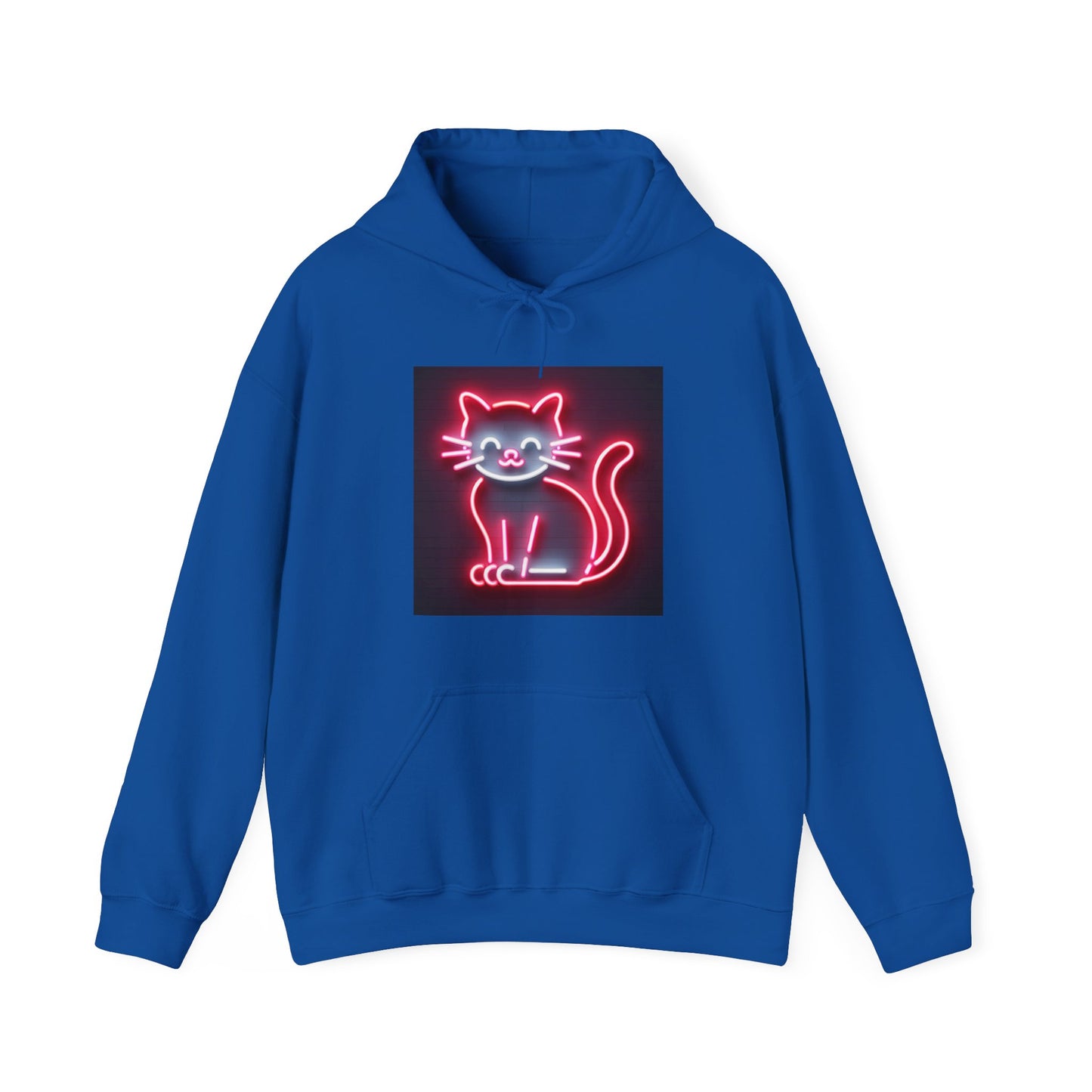 Neon Cat Hoodie