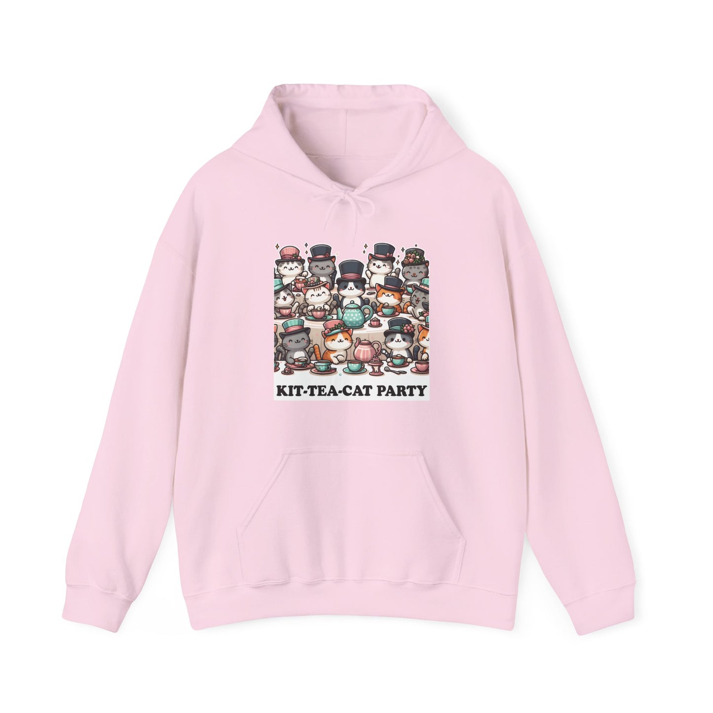 Kit-Tea-Cat Party Hoodie