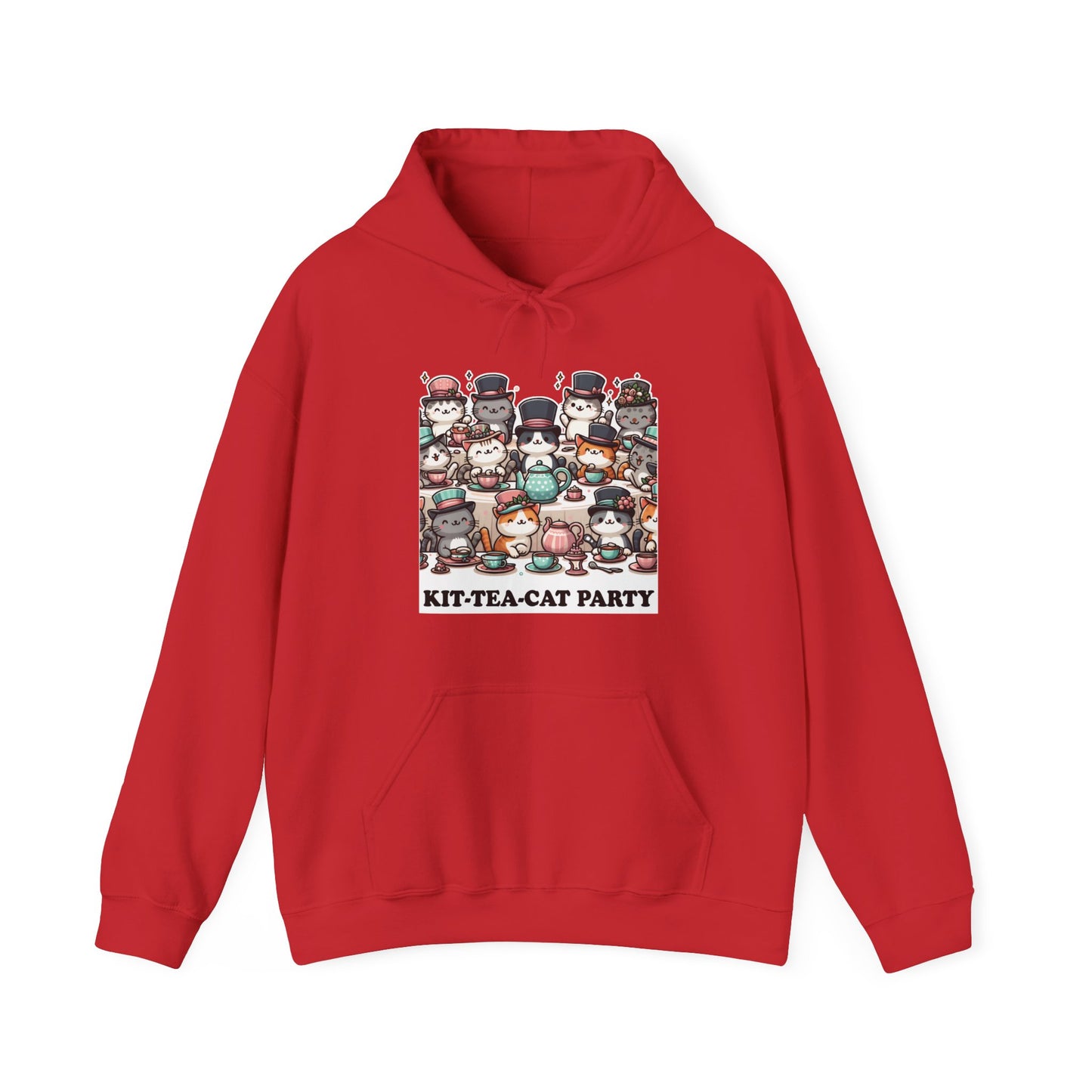 Kit-Tea-Cat Party Hoodie