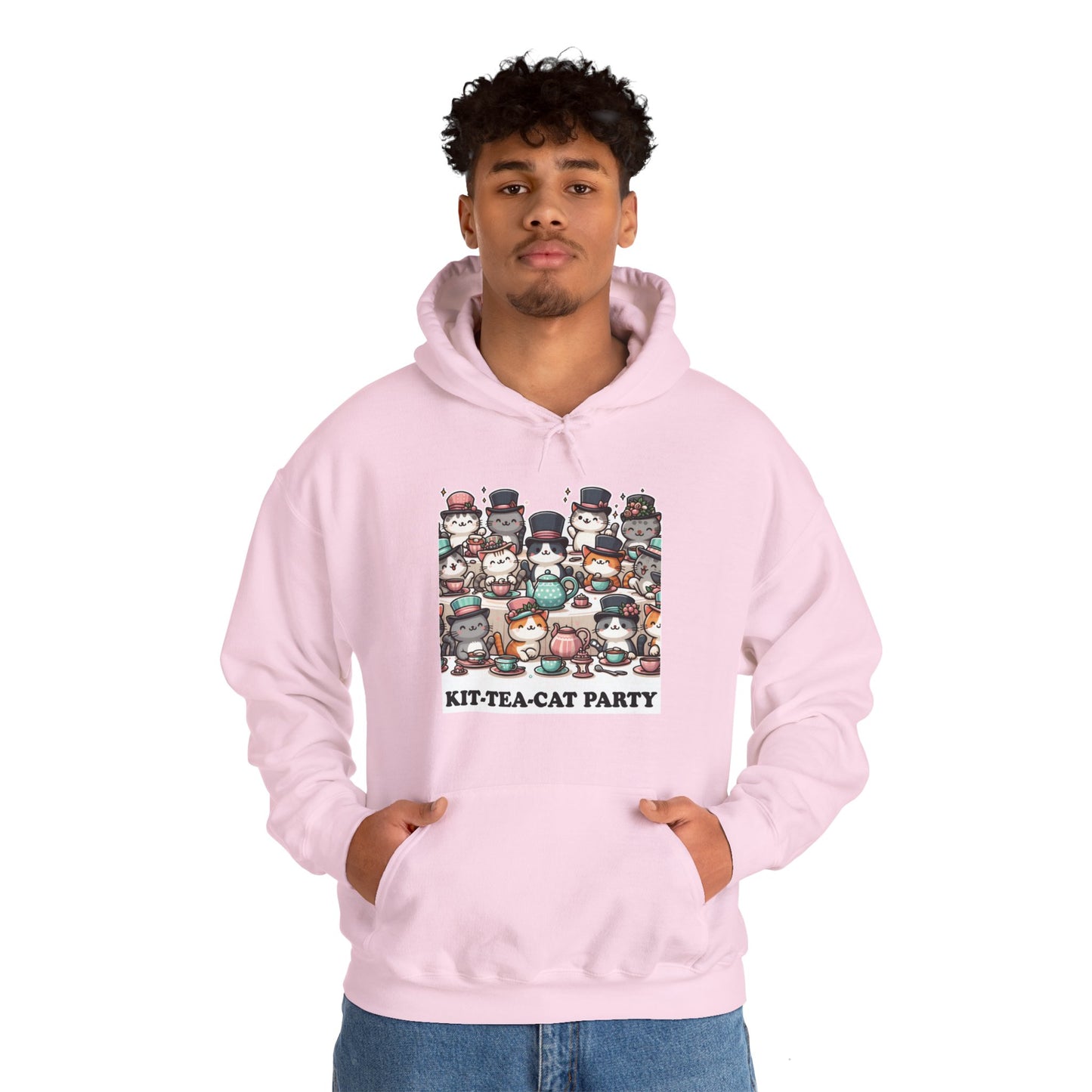 Kit-Tea-Cat Party Hoodie