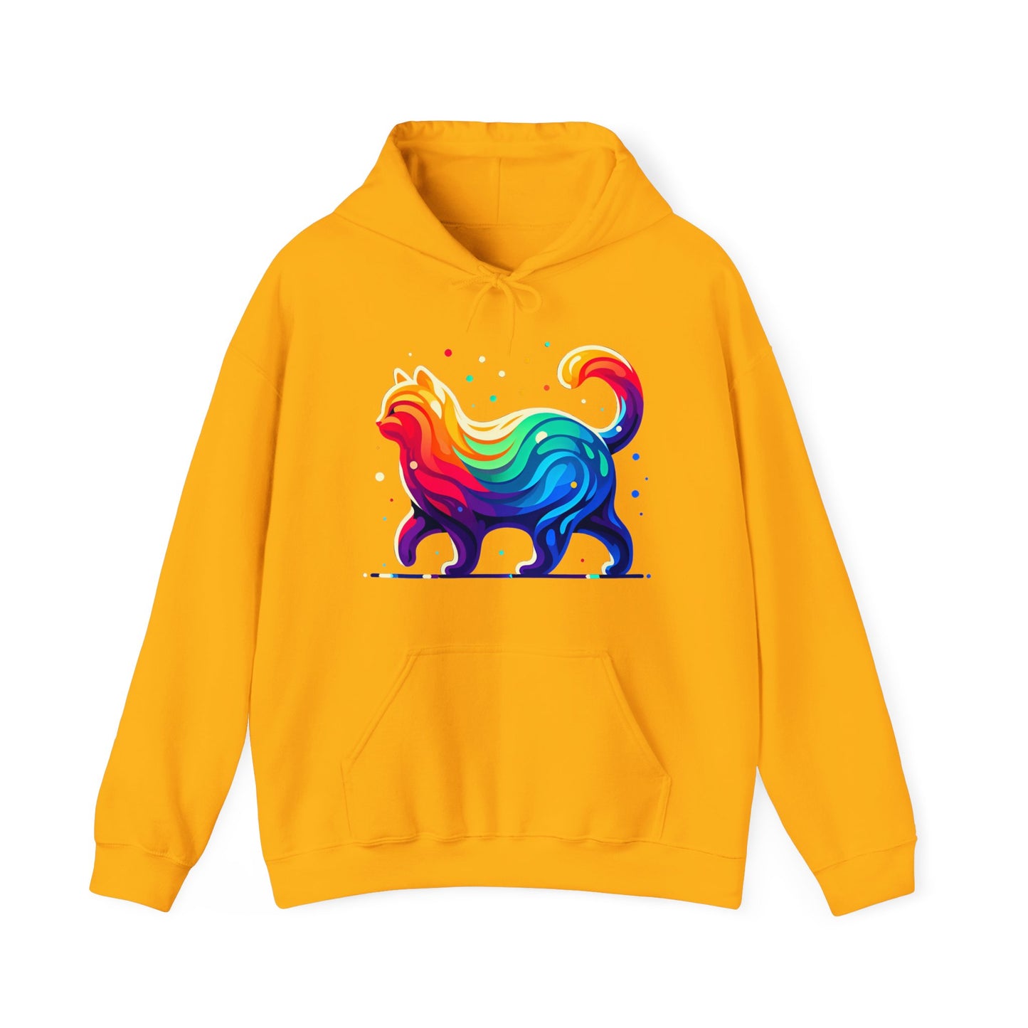 Rainbow Mood Gender-Neutral Hoodie