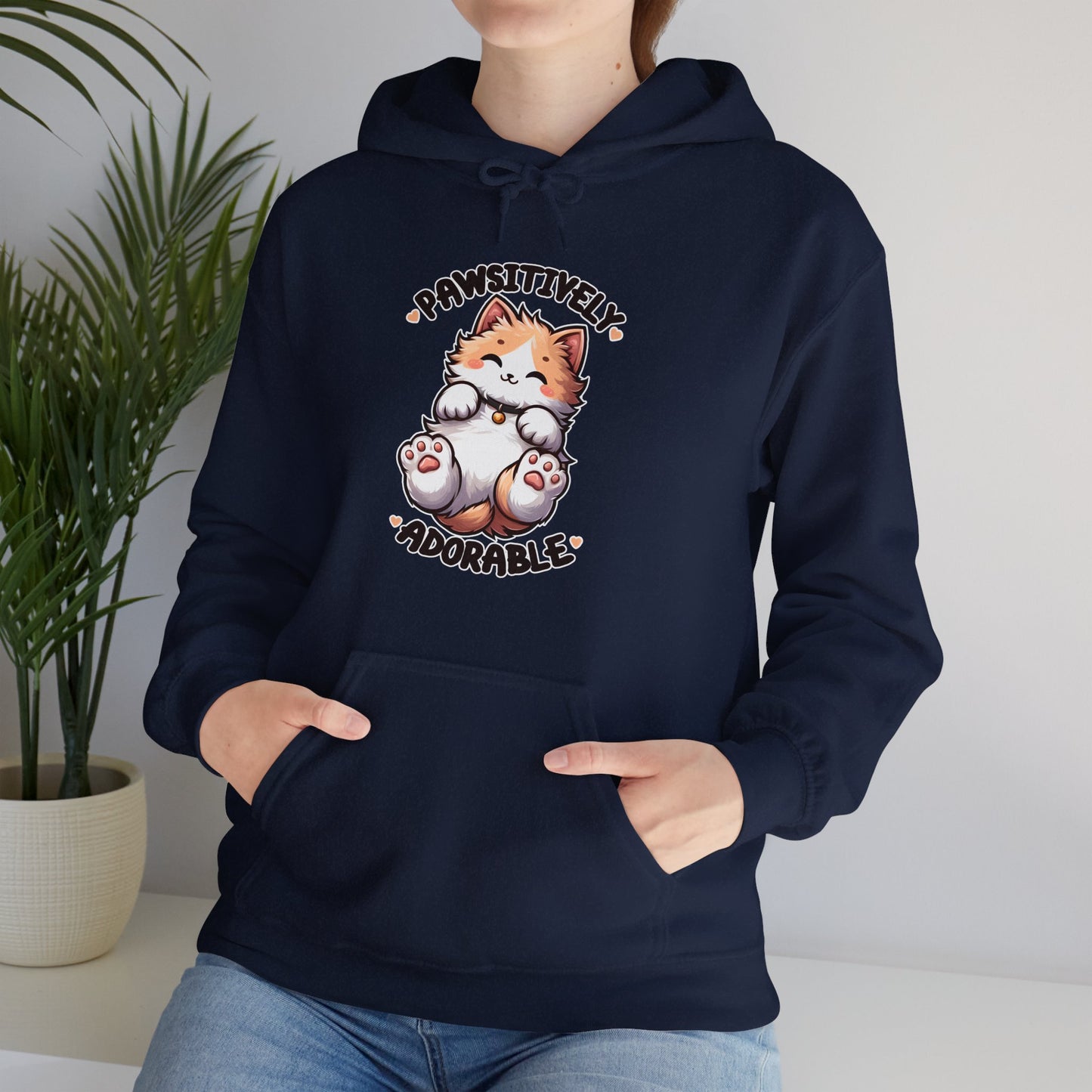 Paw-sitively Adorable Gender-Neutral Hoodie