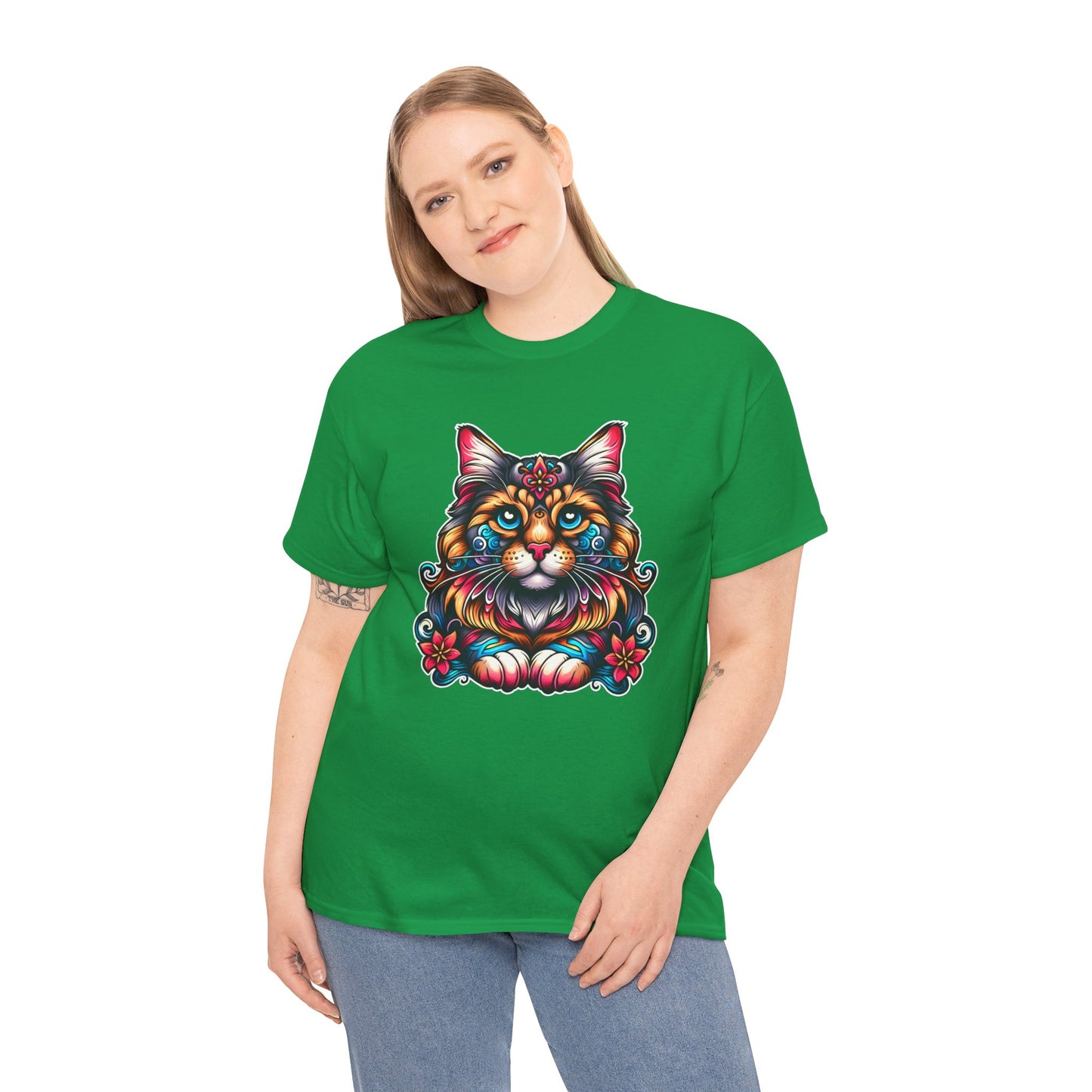 Tattoo Cat T-Shirt
